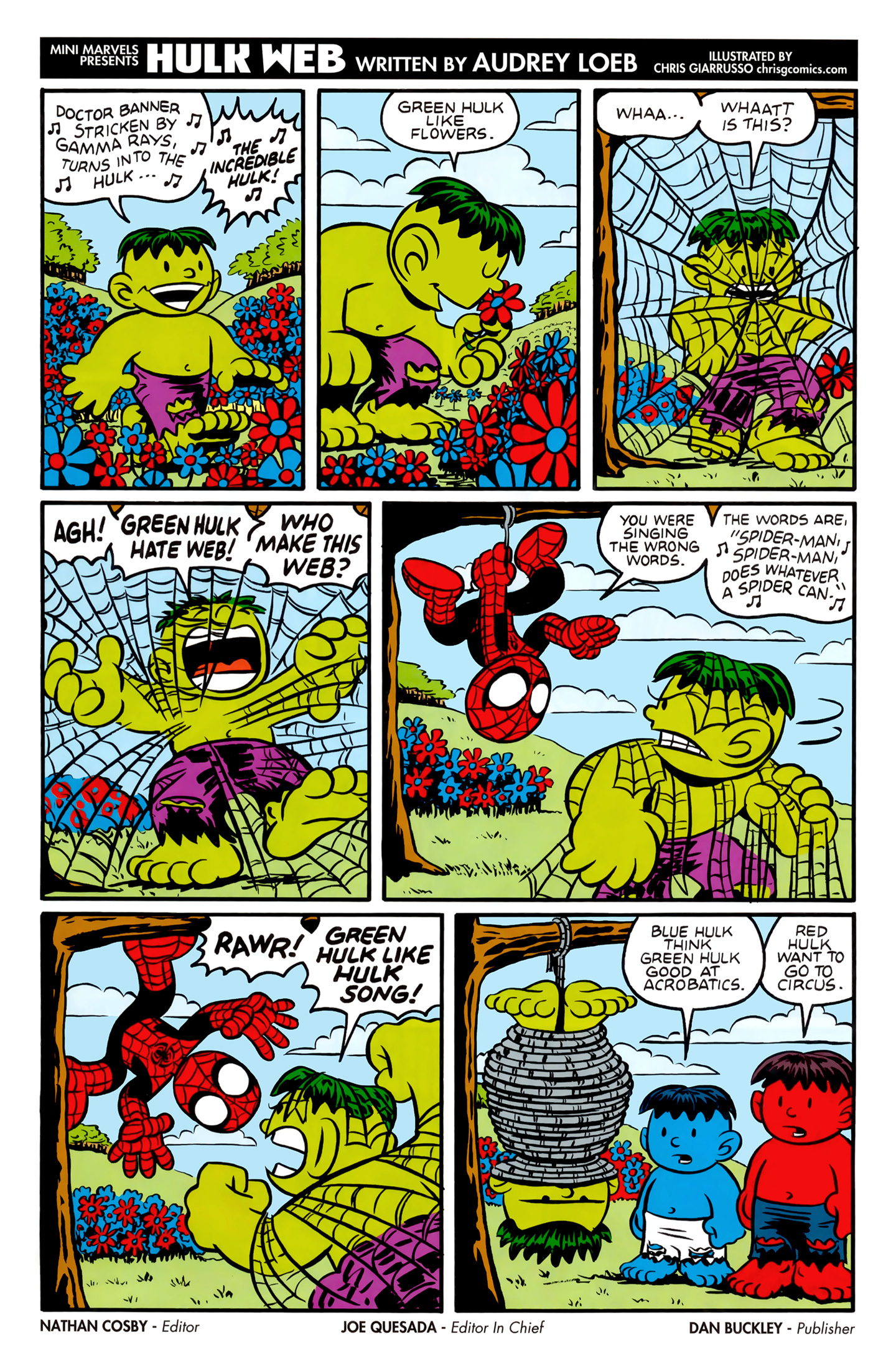 Read online Hulk-Sized Mini-Hulks comic -  Issue # Full - 6