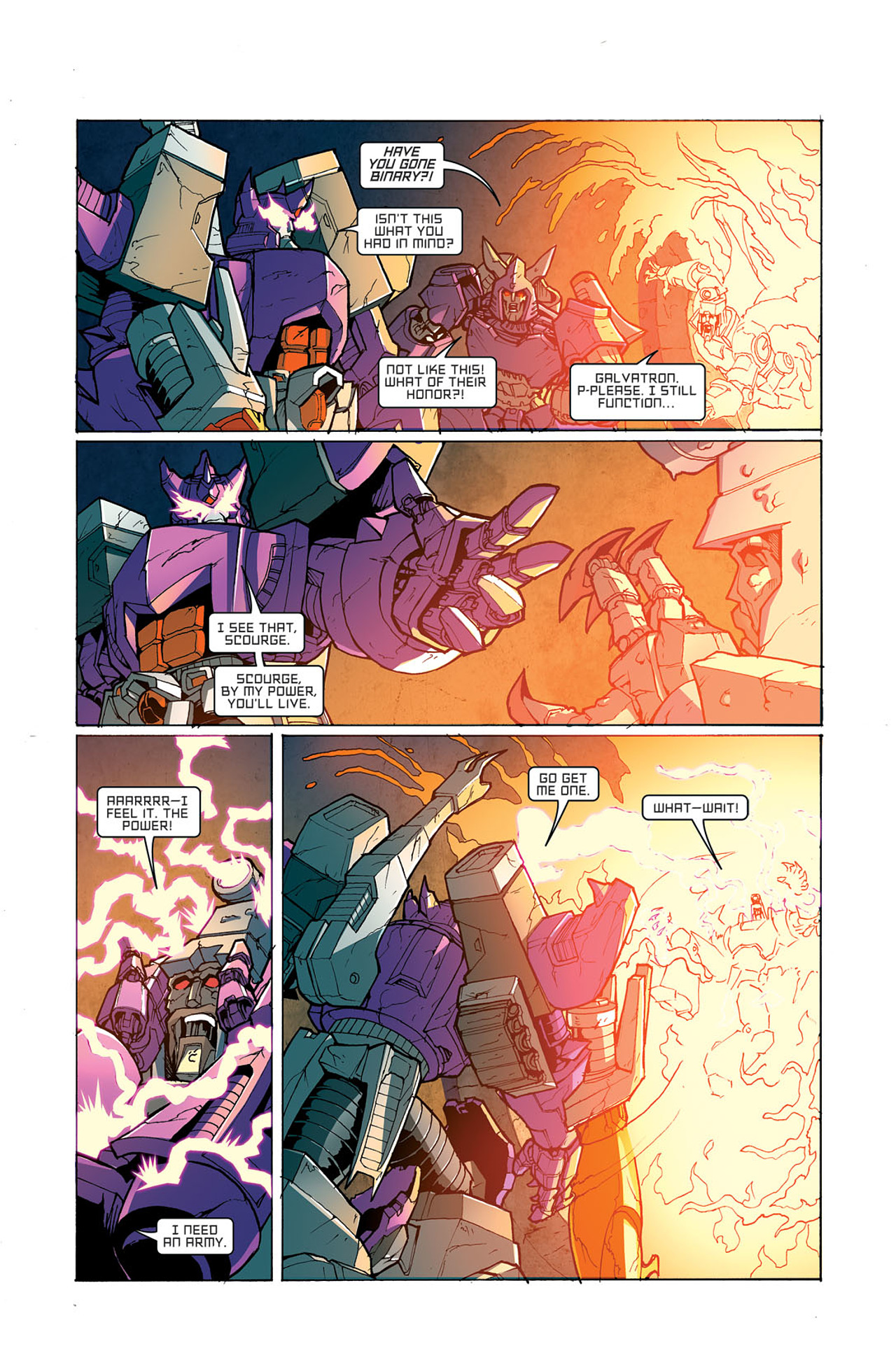 Read online The Transformers: All Hail Megatron comic -  Issue #14 - 18