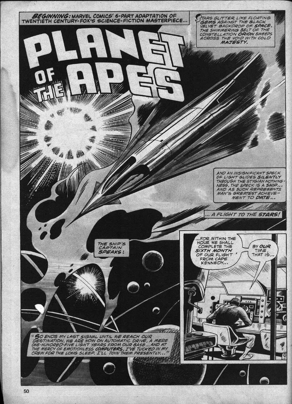 Read online Planet of the Apes comic -  Issue #1 - 50