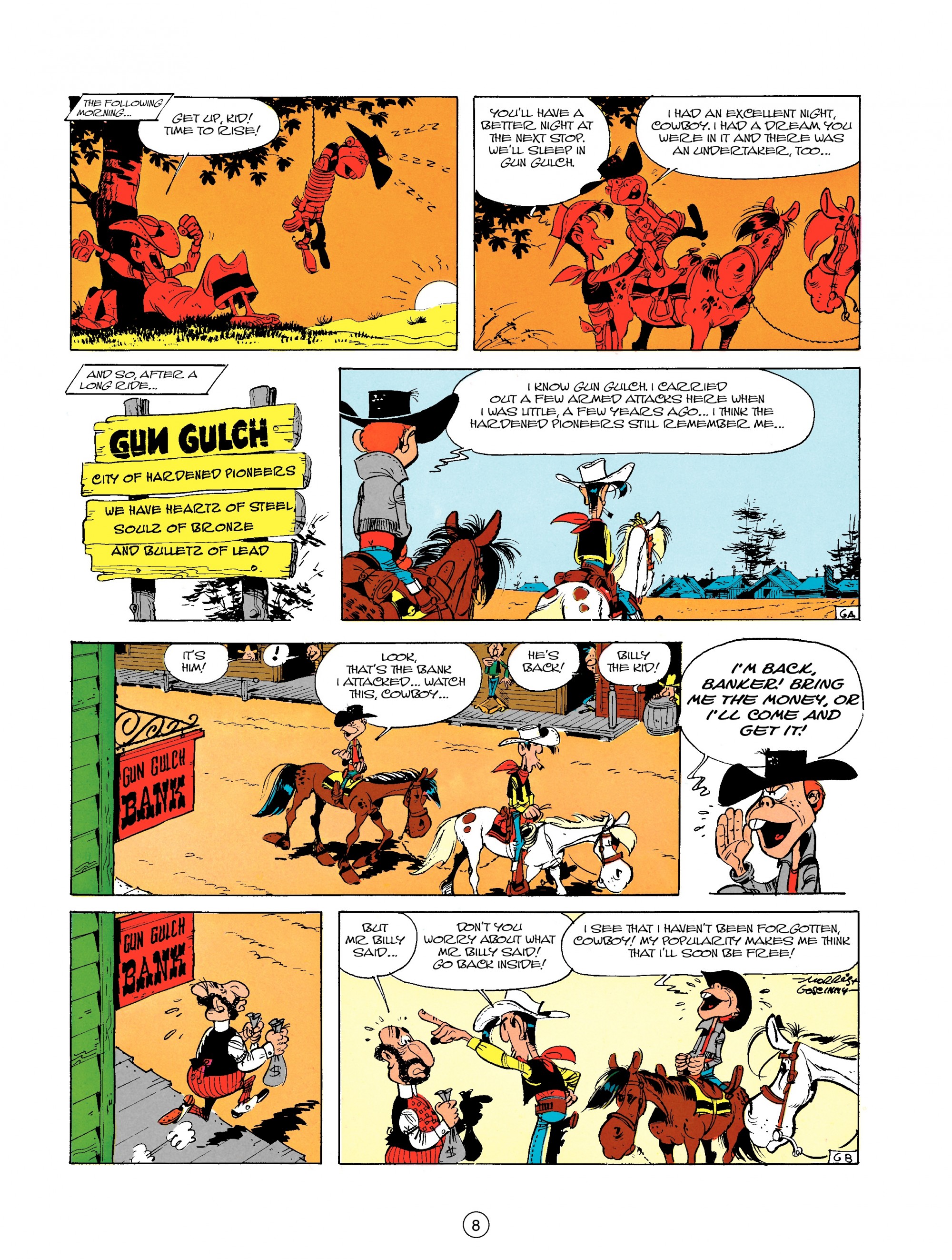 Read online A Lucky Luke Adventure comic -  Issue #18 - 8