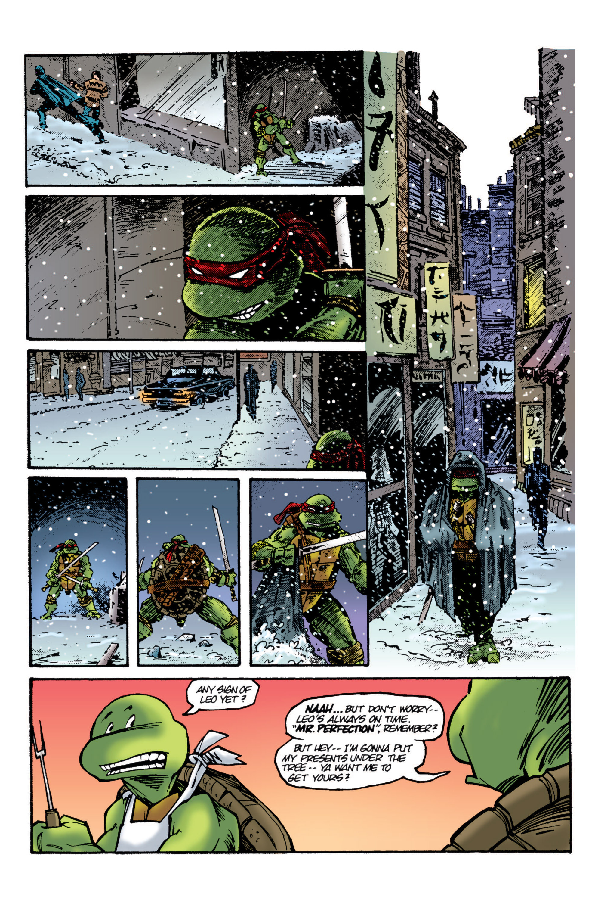 Read online Teenage Mutant Ninja Turtles Color Classics: Leonardo Micro-Series comic -  Issue # Full - 20