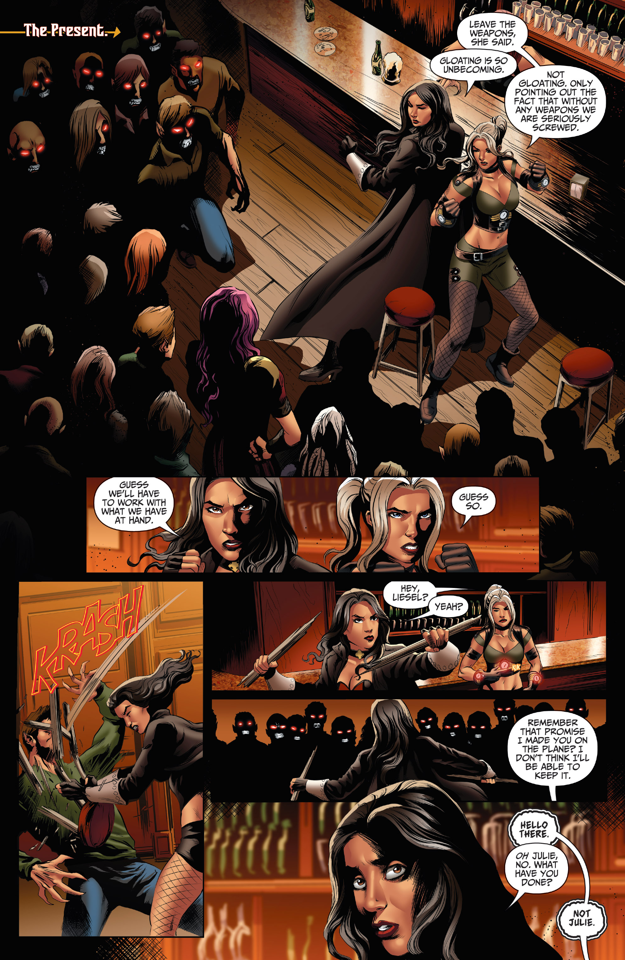 Read online Van Helsing vs. Dracula's Daughter comic -  Issue #5 - 4