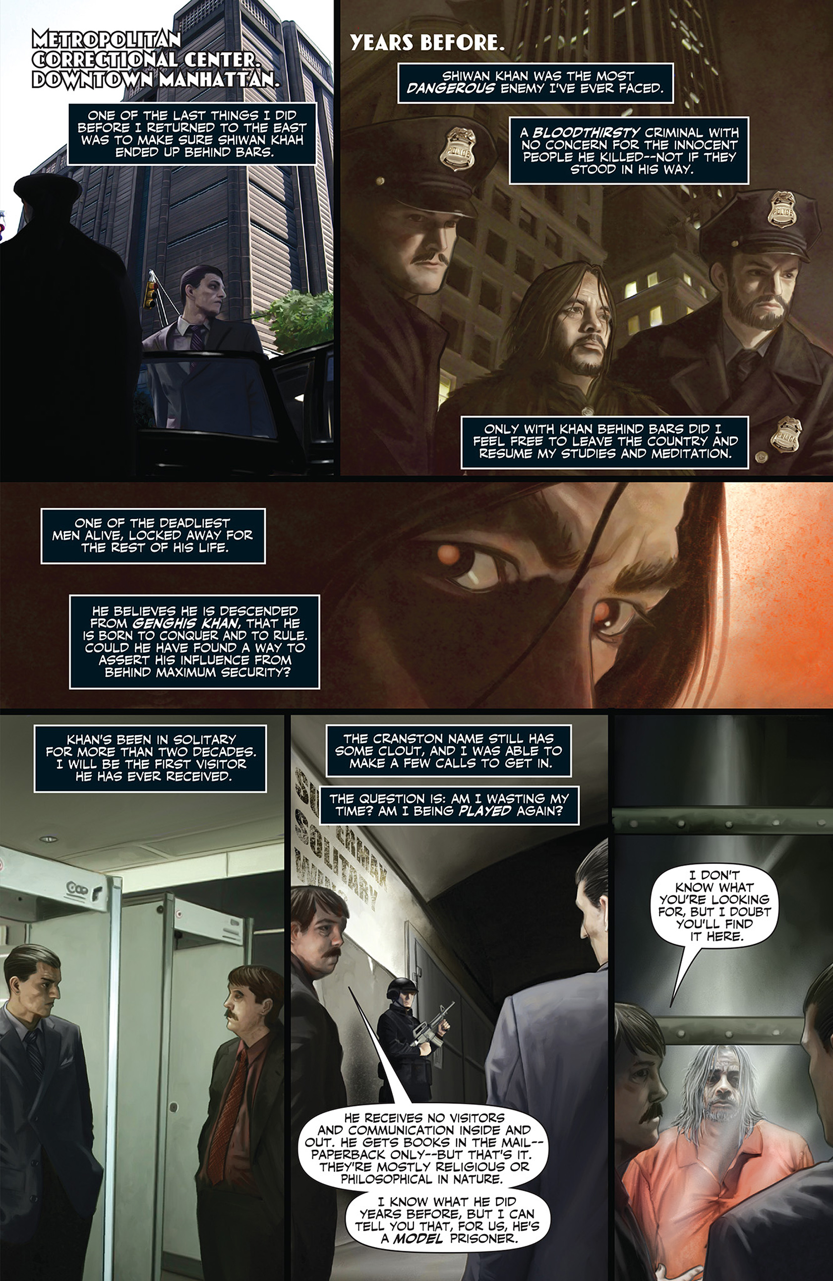 Read online The Shadow Now comic -  Issue #1 - 13