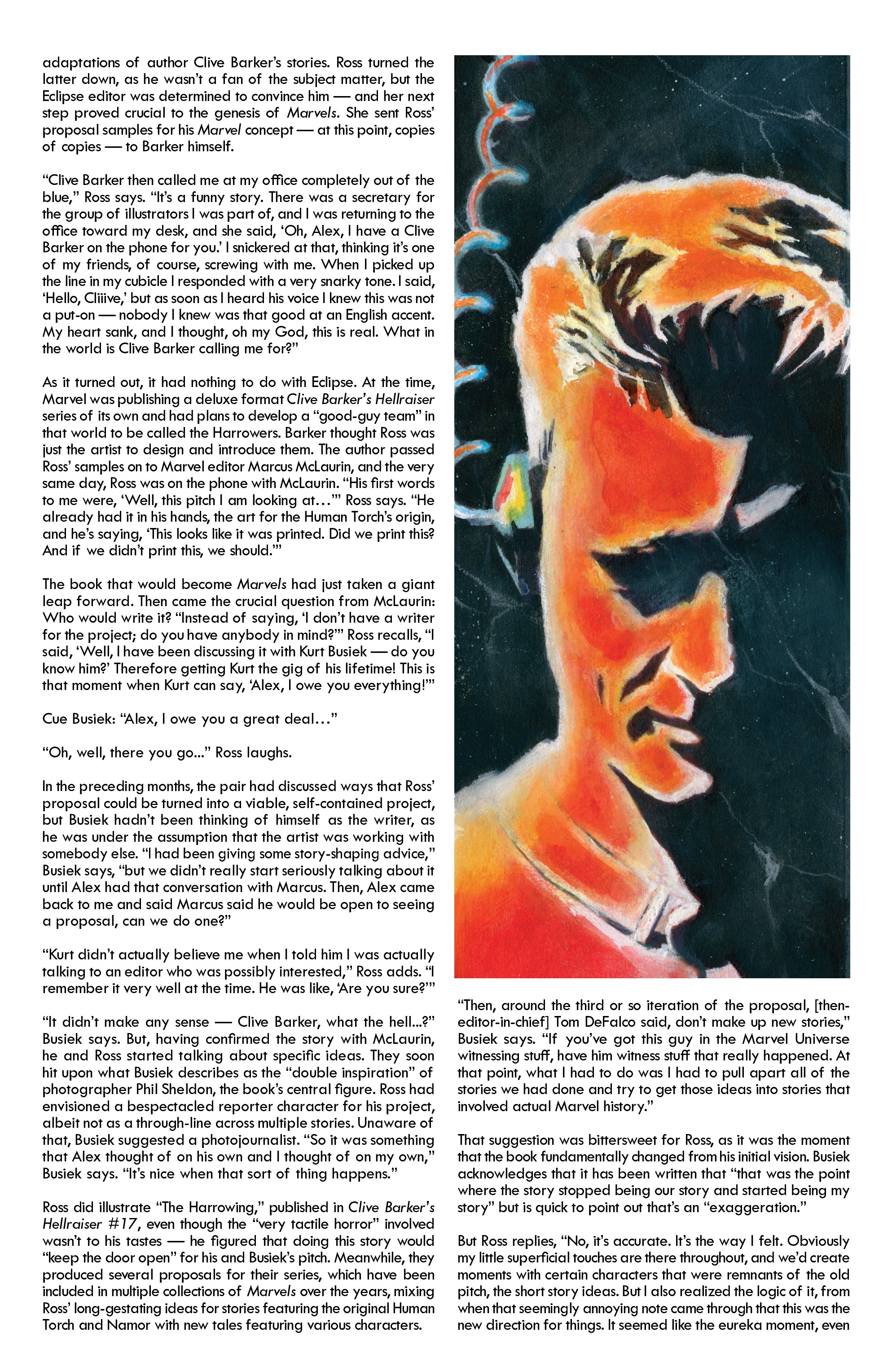 Read online Marvels Annotated comic -  Issue #4 - 104