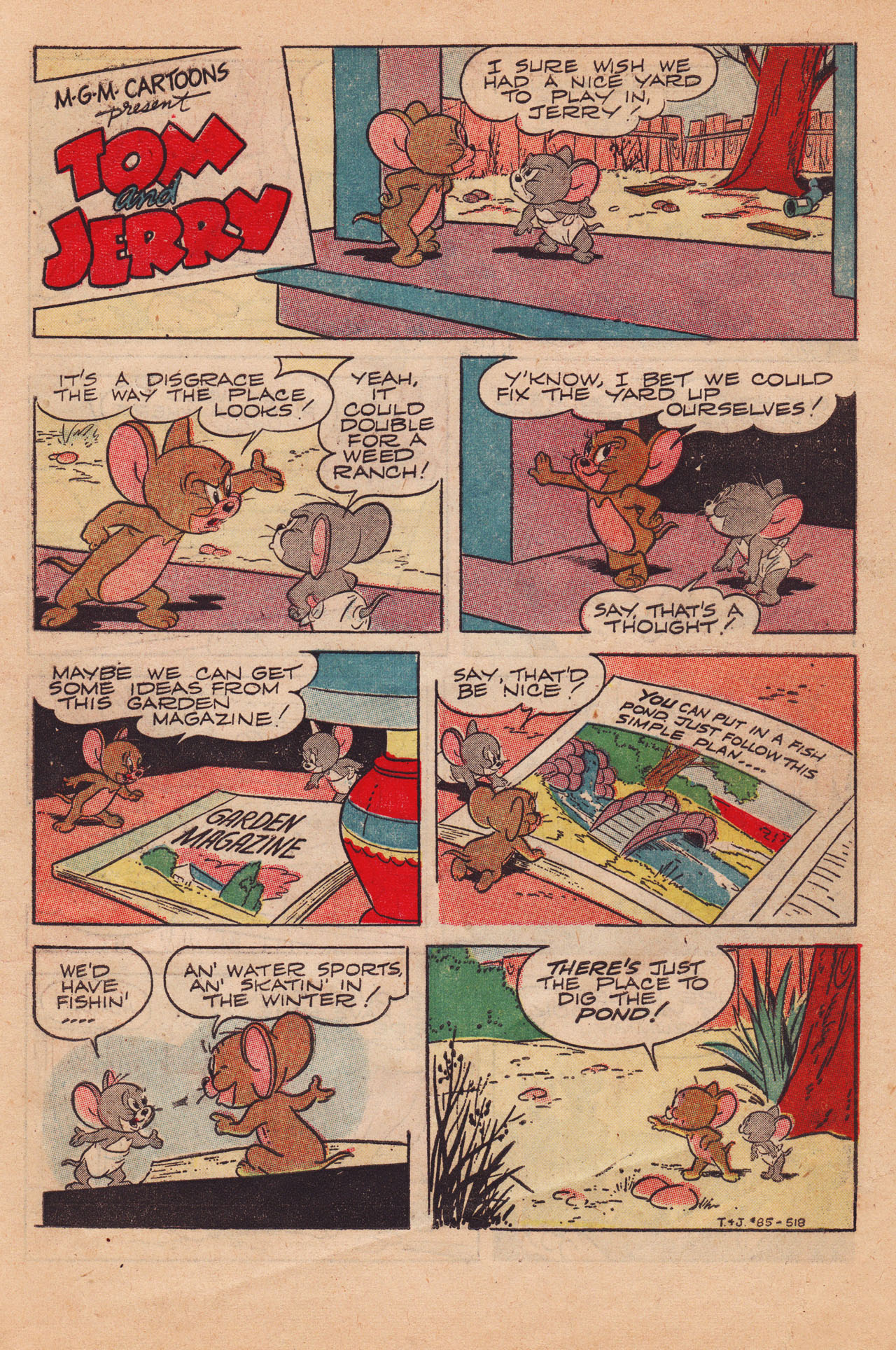 Read online Tom & Jerry Comics comic -  Issue #85 - 3