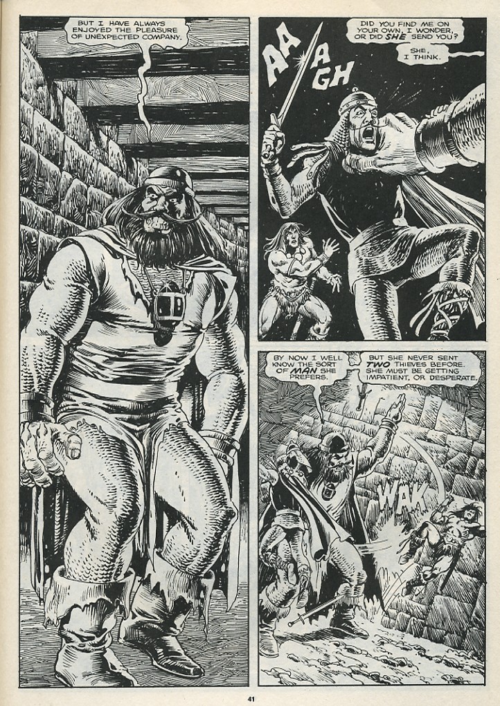 The Savage Sword Of Conan issue 174 - Page 43