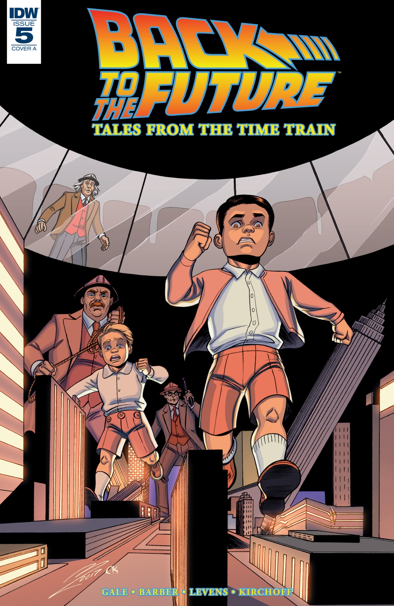 Read online Back to the Future: Tales from the Time Train comic -  Issue #5 - 1