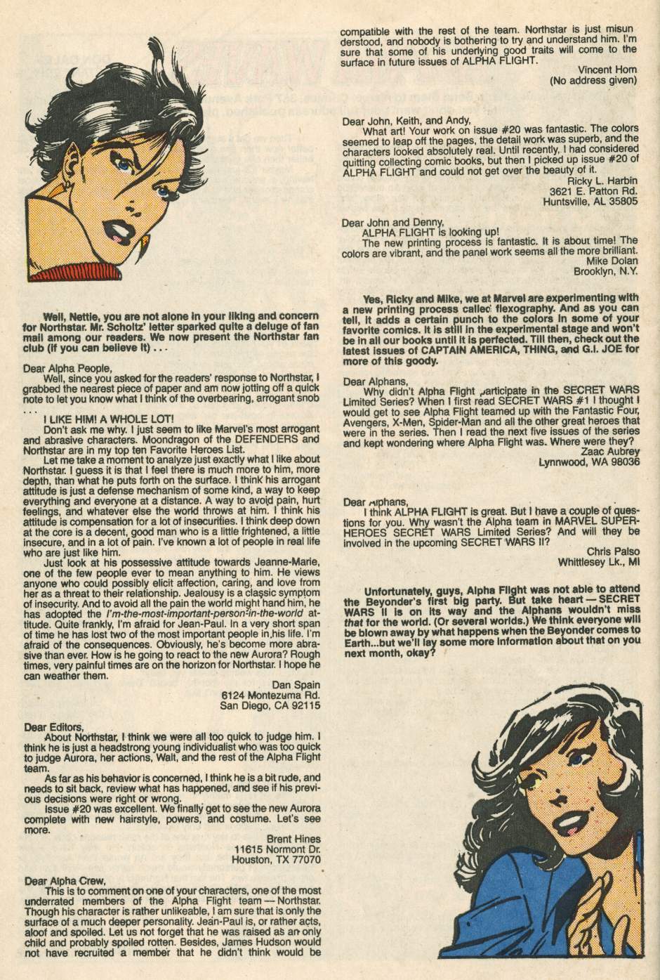 Read online Alpha Flight (1983) comic -  Issue #24 - 40