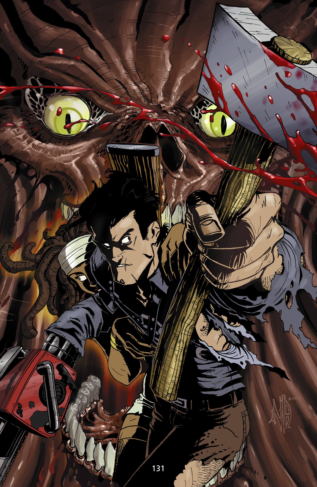 Read online Army of Darkness: Old School comic -  Issue # TPB - 132