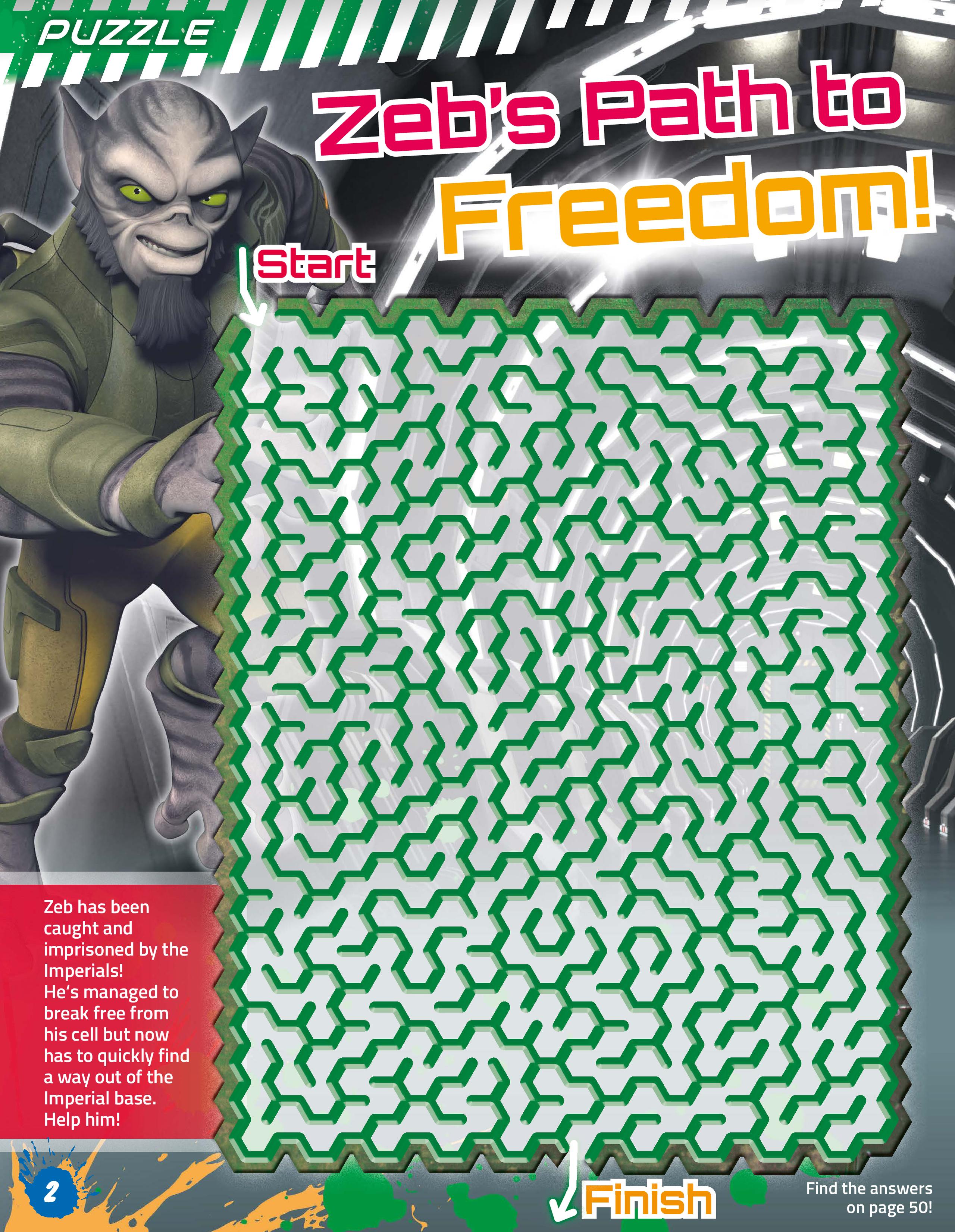 Read online Star Wars Rebels Magazine comic -  Issue #5 - 12