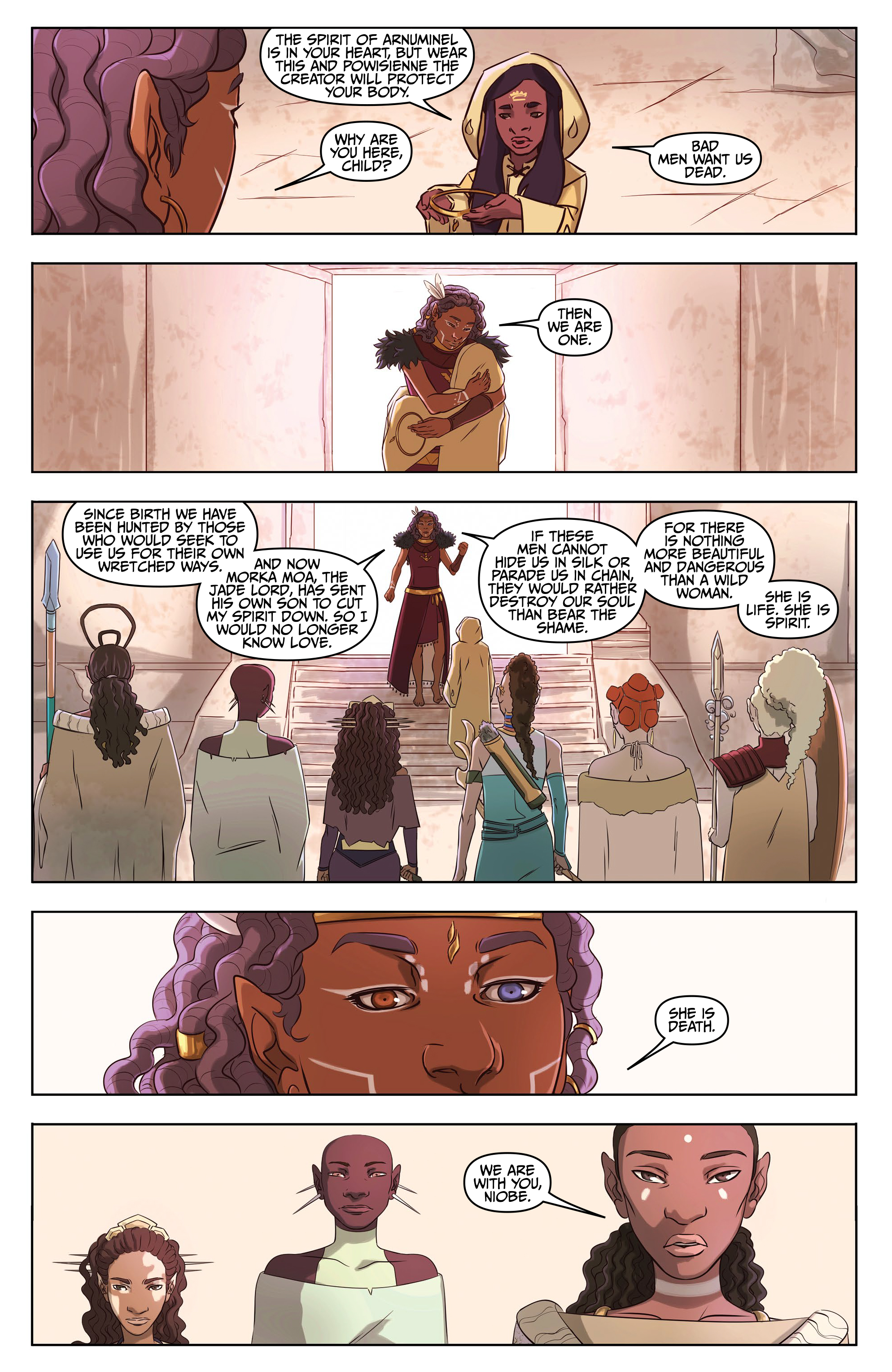 Read online Niobe: She Is Life comic -  Issue # TPB - 95