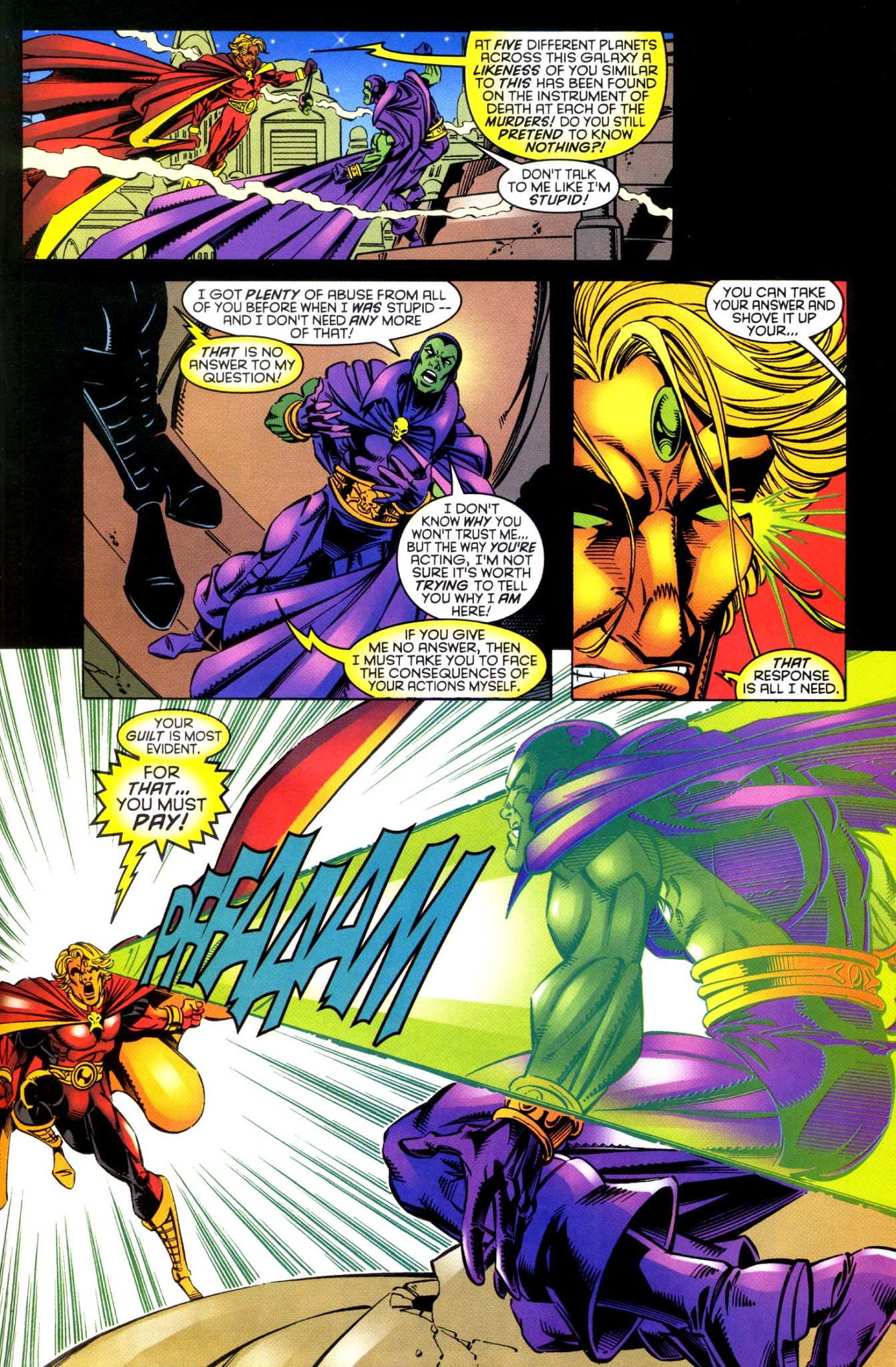 Read online Warlock (1998) comic -  Issue #1 - 19