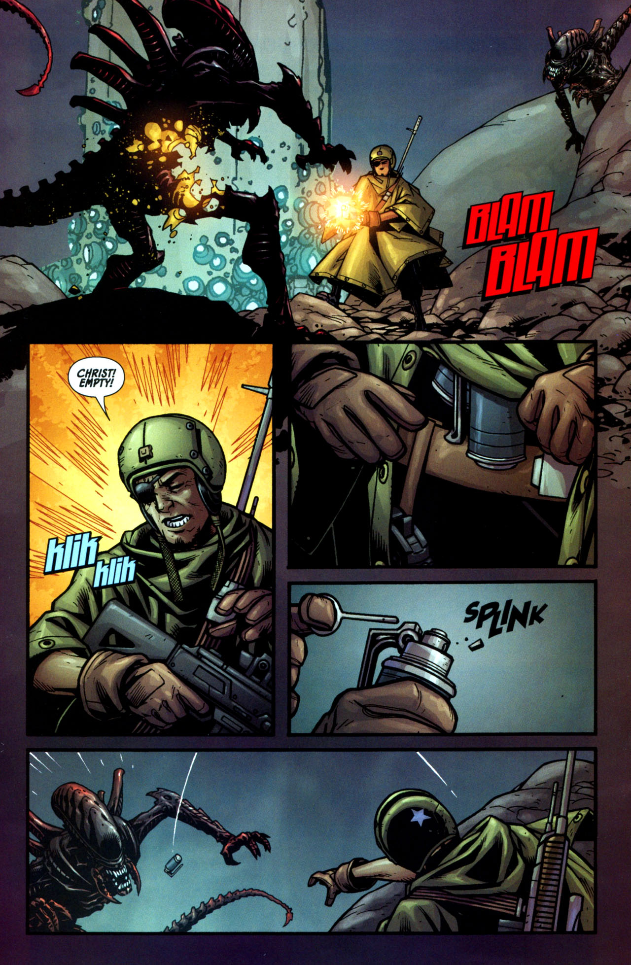 Read online Aliens (2009) comic -  Issue #2 - 20