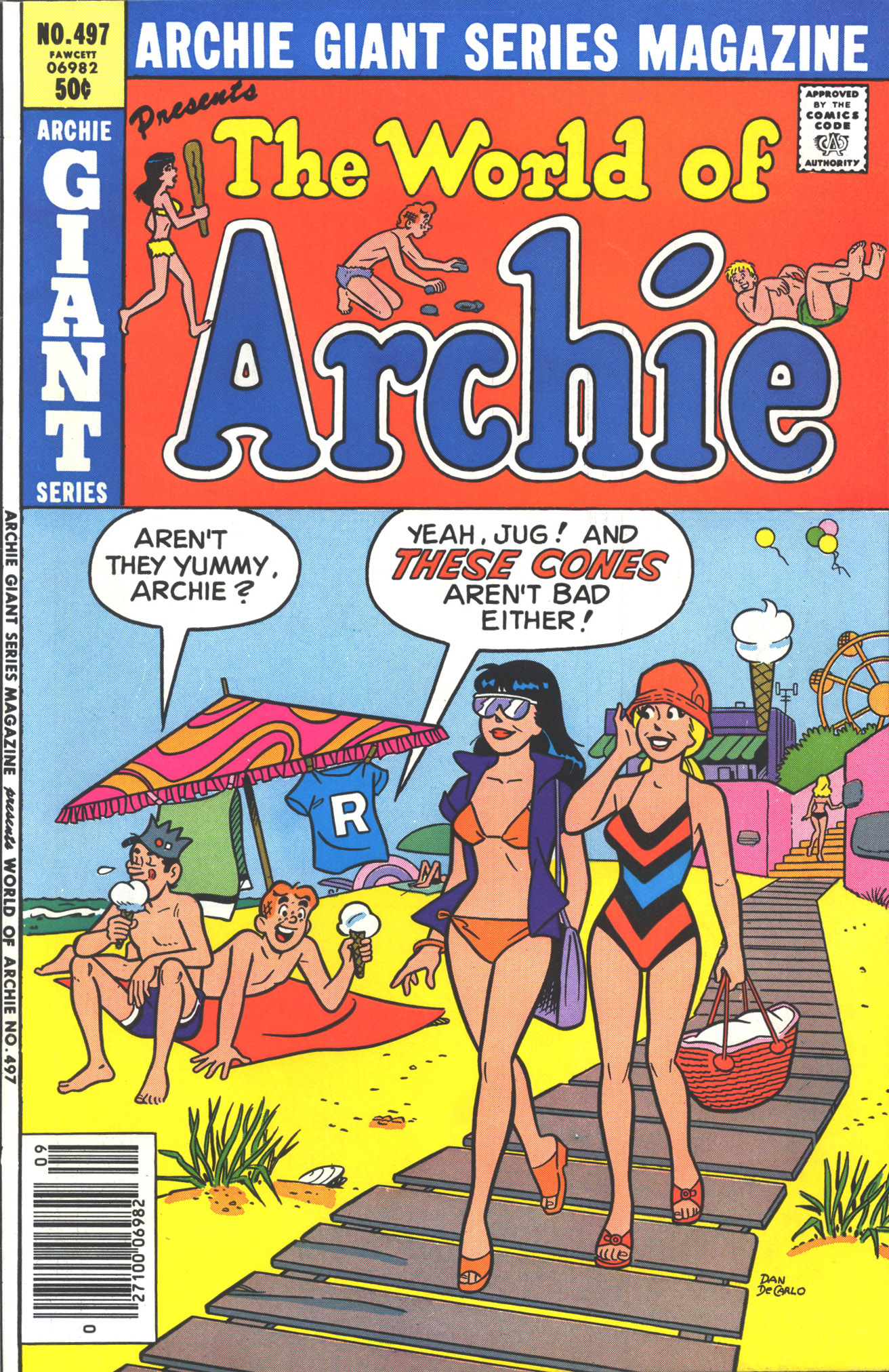 Read online Archie Giant Series Magazine comic -  Issue #497 - 1