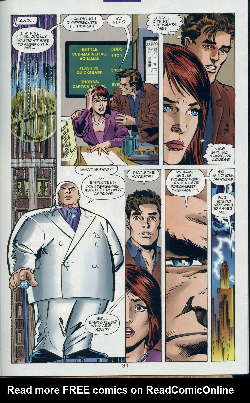 Read online DC Versus Marvel Comics comic -  Issue #2 - 32