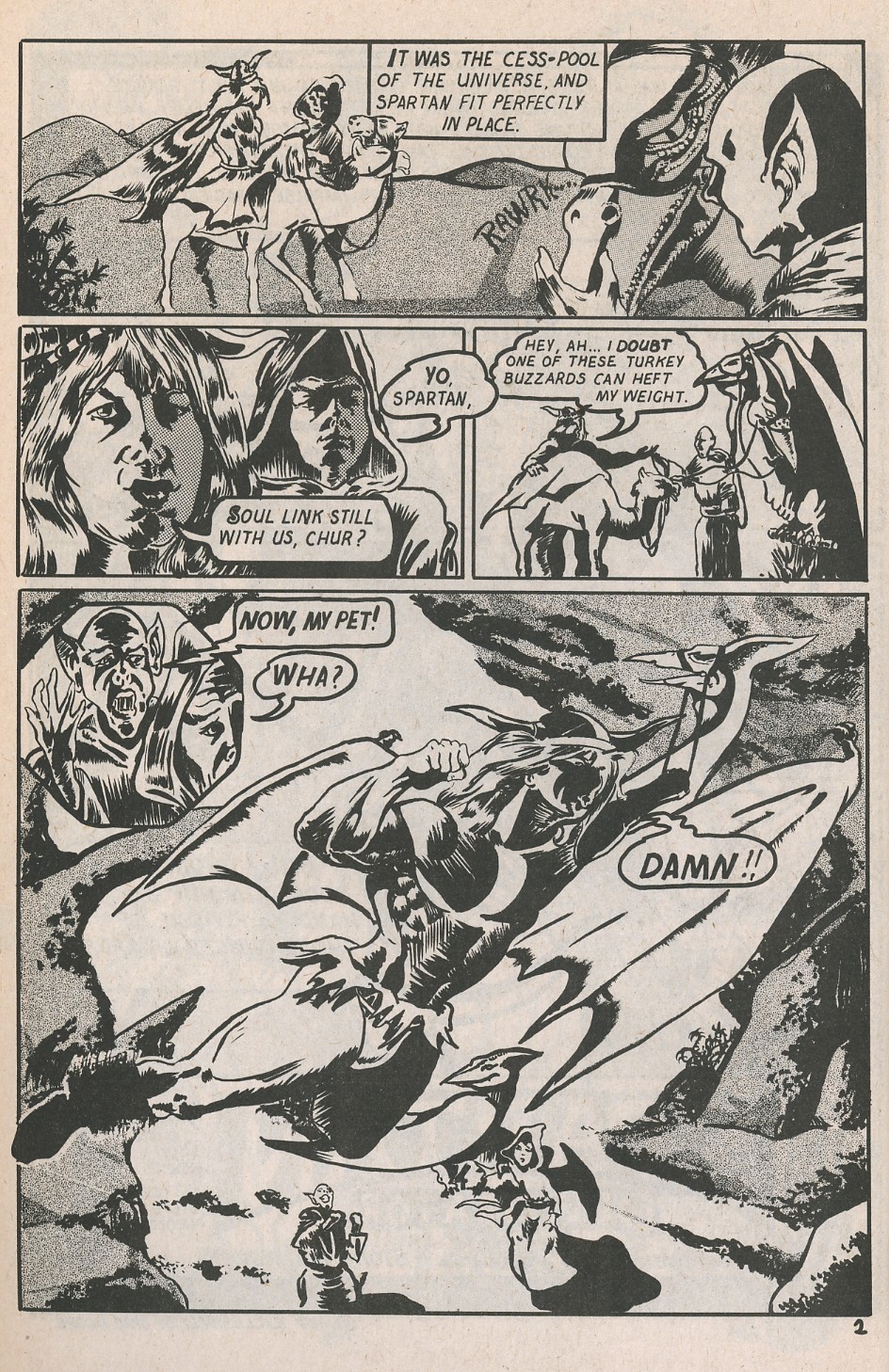 Read online Barbaric Tales comic -  Issue #2 - 12