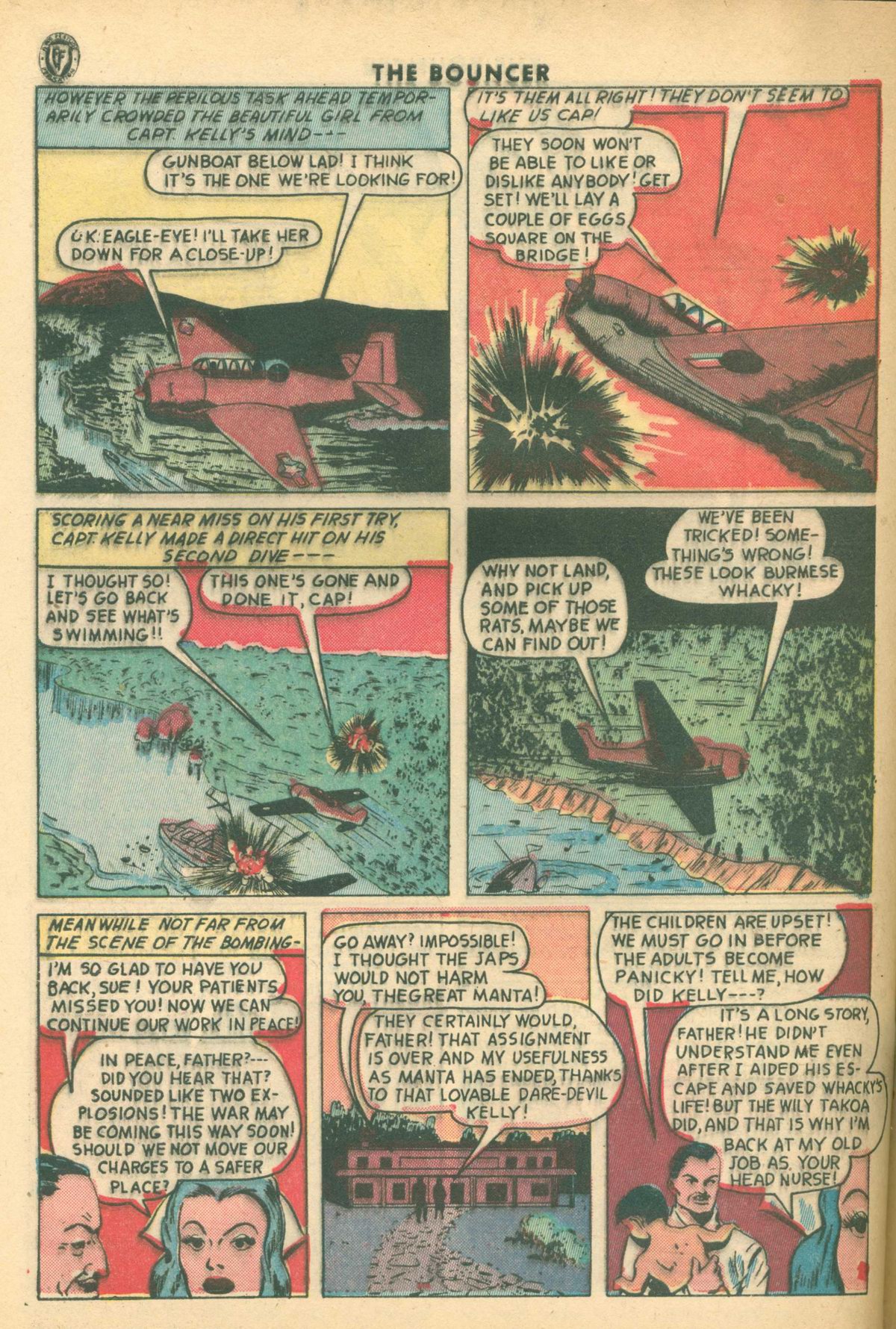 Read online The Bouncer (1944) comic -  Issue #14 - 28