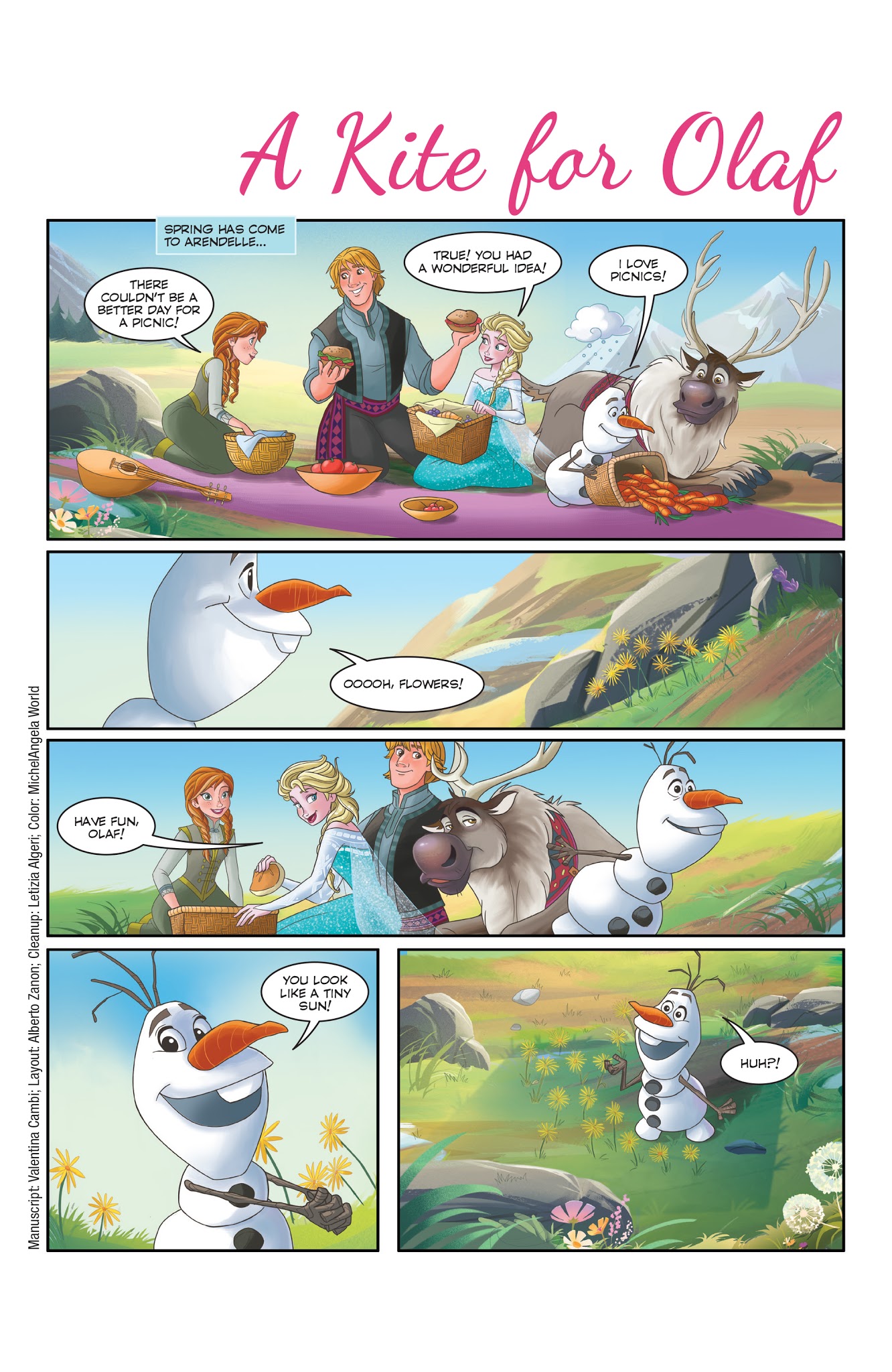 Read online Disney Frozen comic -  Issue #5 - 3