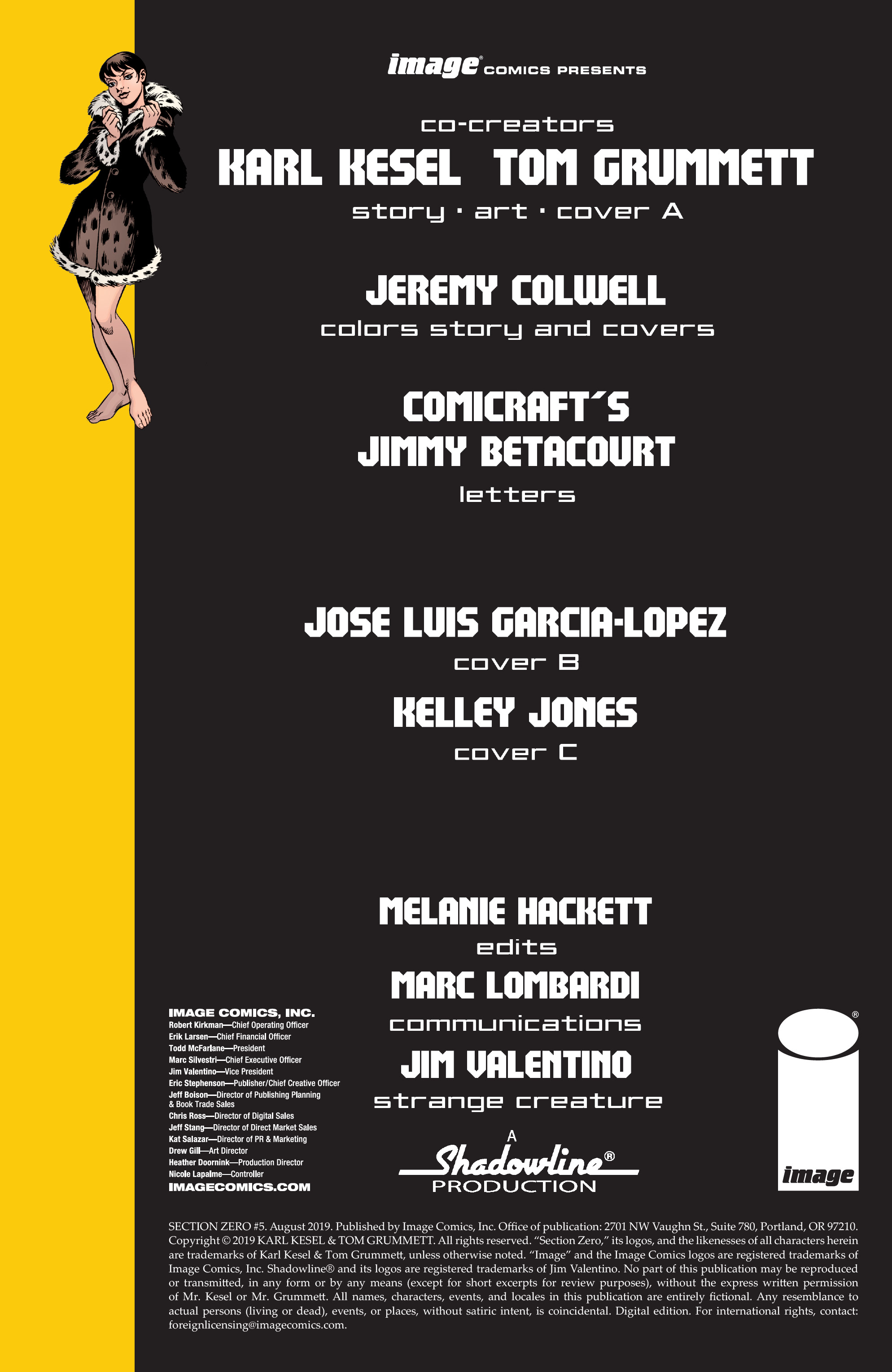 Read online Section Zero (2019) comic -  Issue #5 - 2