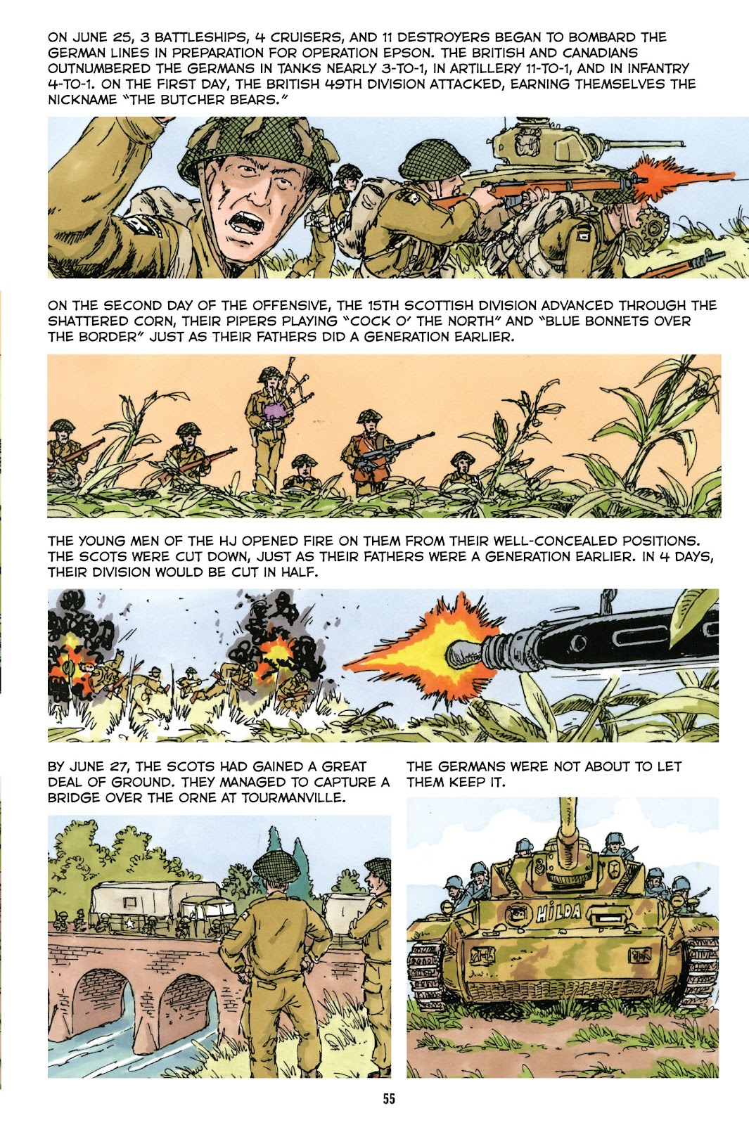 Normandy: A Graphic History of D-Day, the Allied Invasion of Hitler's Fortress Europe issue TPB - Page 56