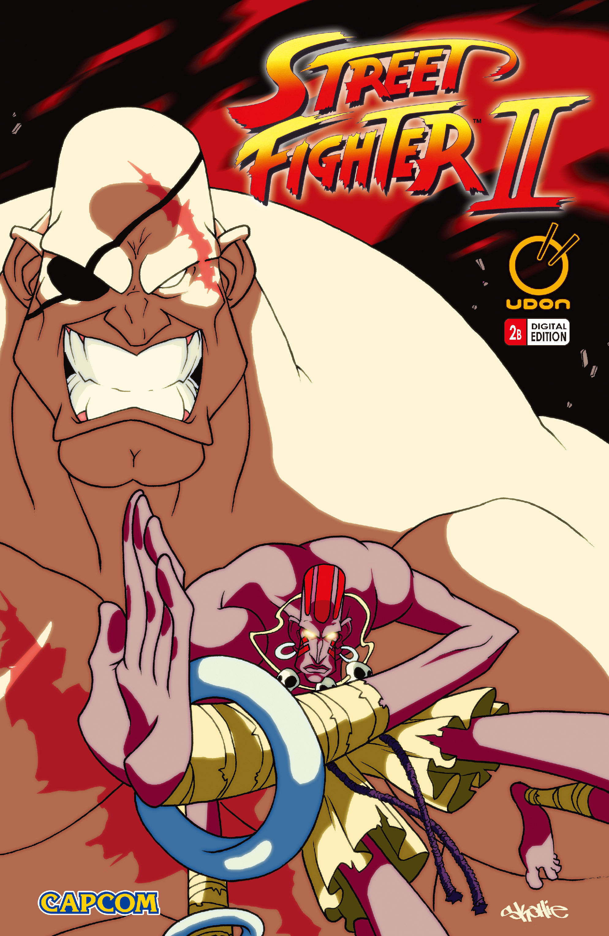 Read online Street Fighter II comic -  Issue #2 - 2