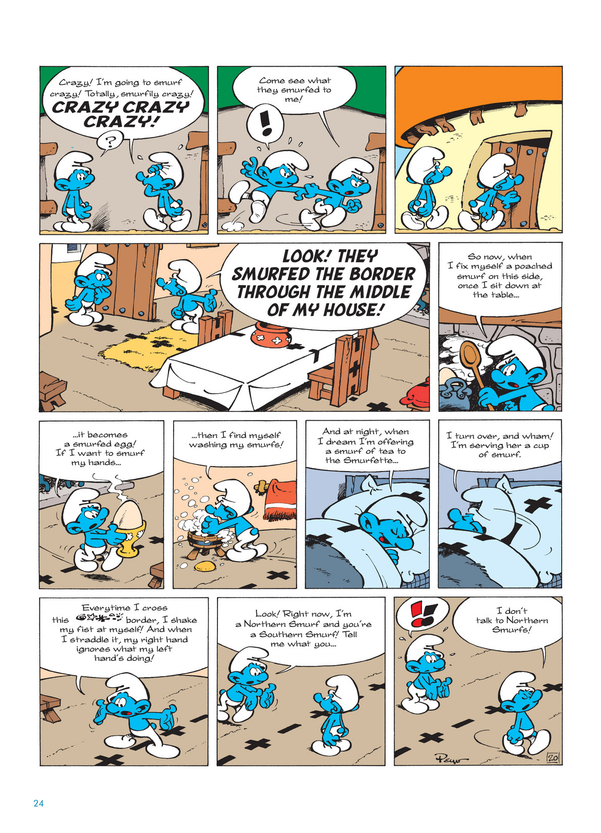Read online The Smurfs comic -  Issue #12 - 24
