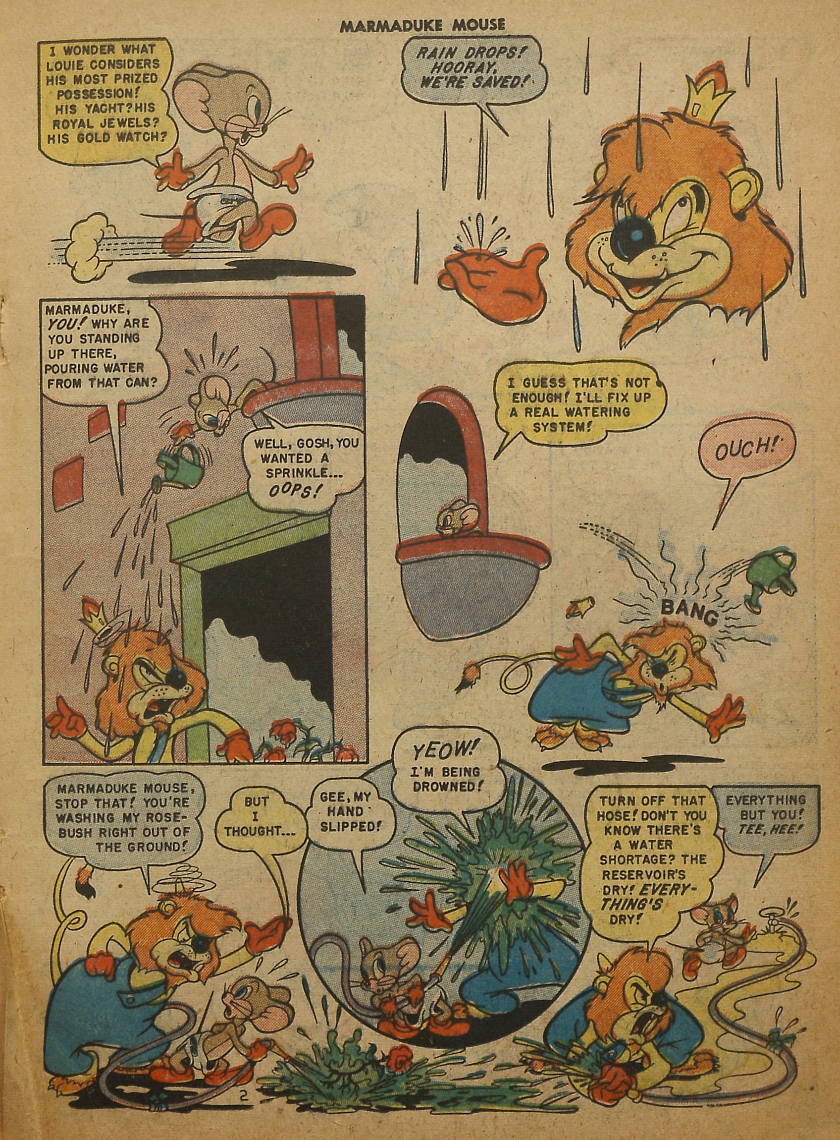 Read online Marmaduke Mouse comic -  Issue #18 - 17