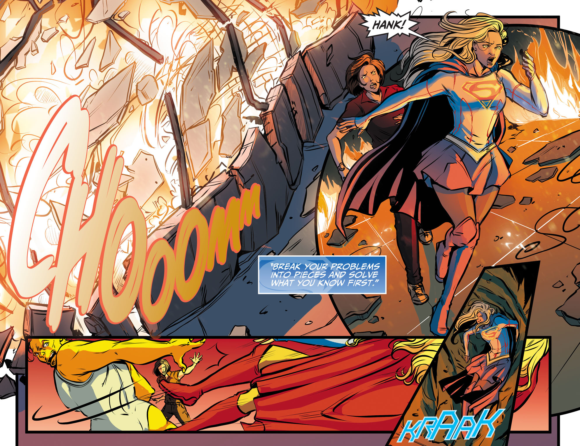 Read online Adventures of Supergirl comic -  Issue #11 - 17