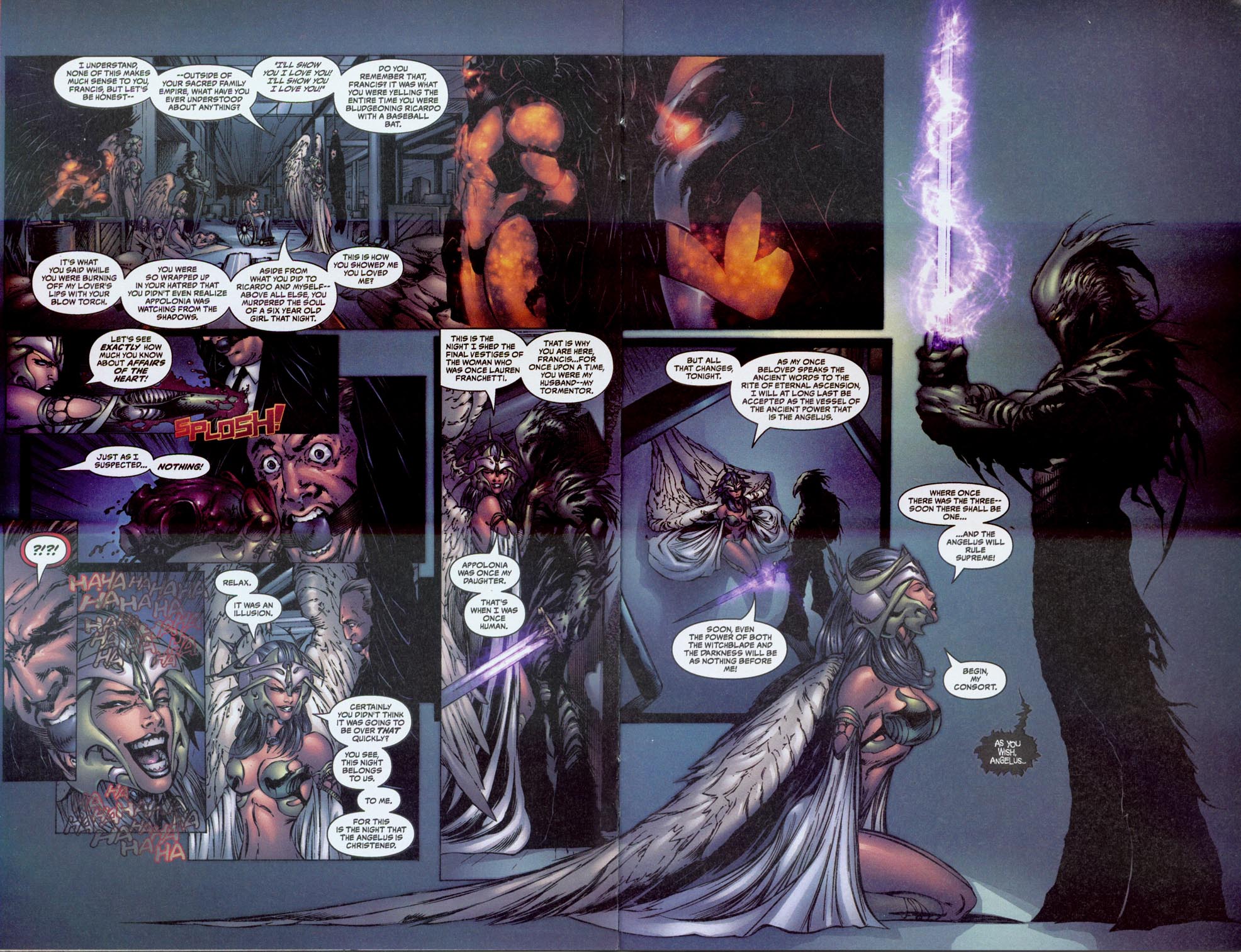 Read online The Darkness (1996) comic -  Issue #25 - 22