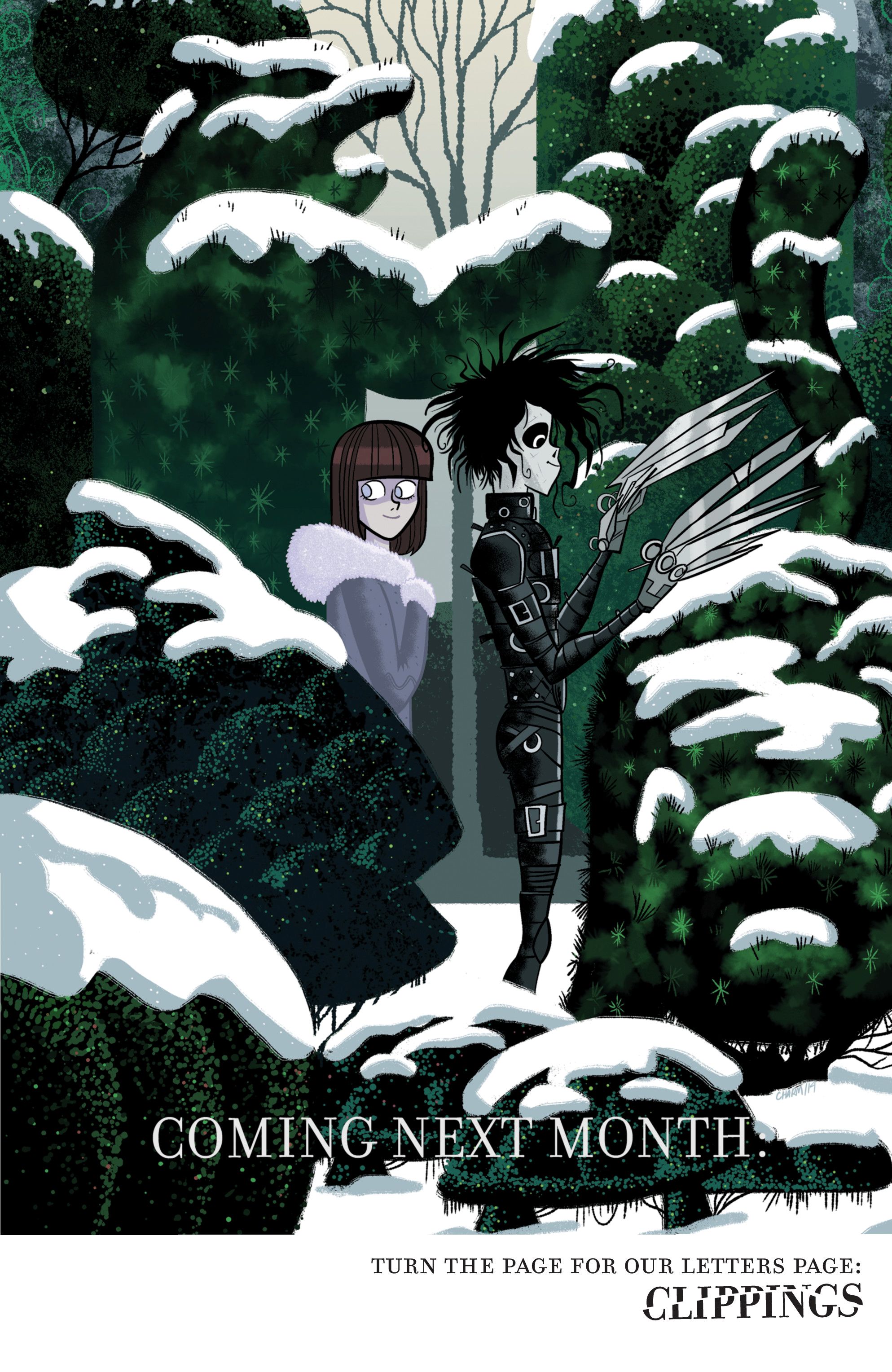 Read online Edward Scissorhands comic -  Issue #5 - 23