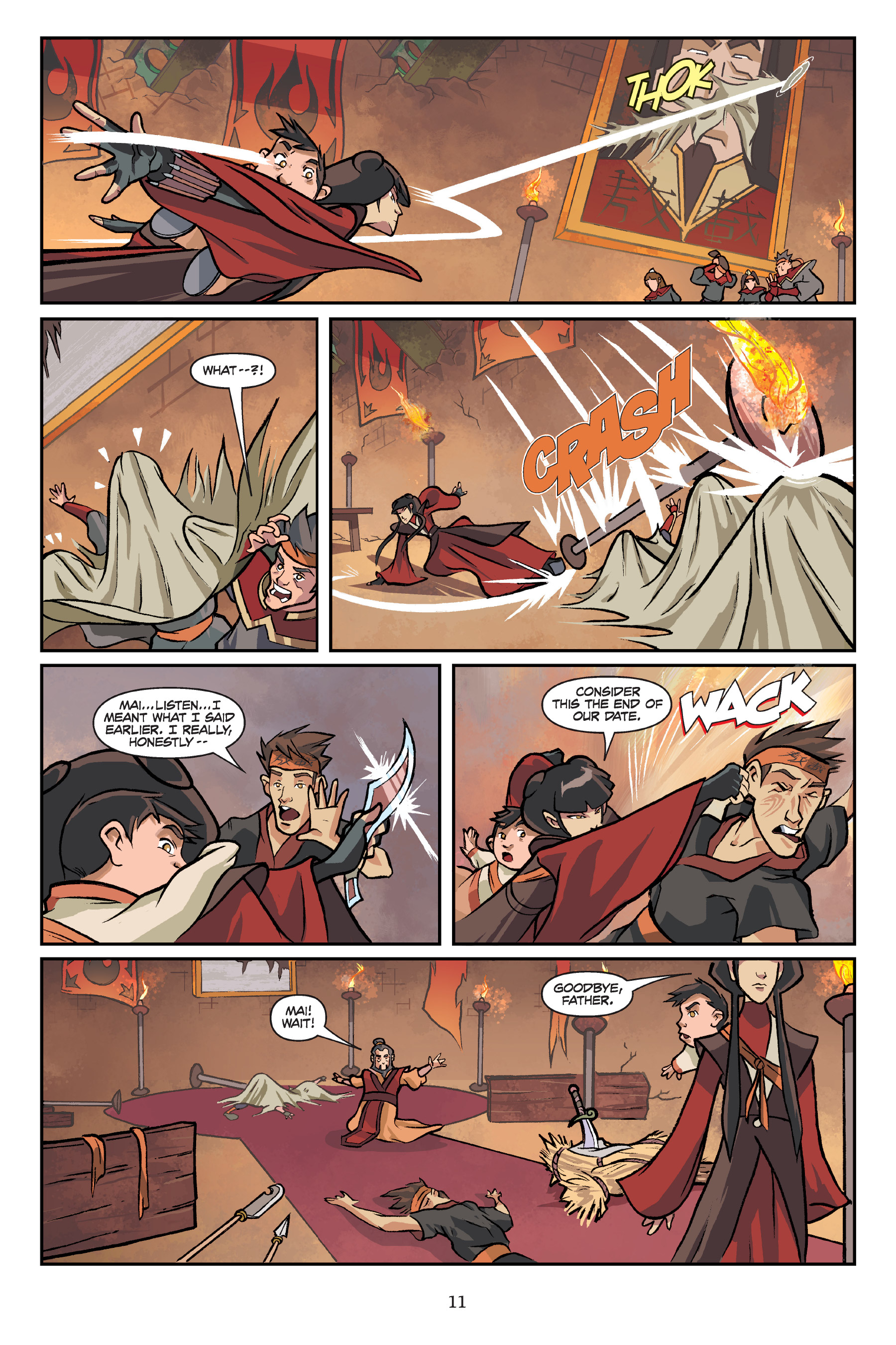 Read online Nickelodeon Avatar: The Last Airbender - Team Avatar Tales comic -  Issue # TPB - 12
