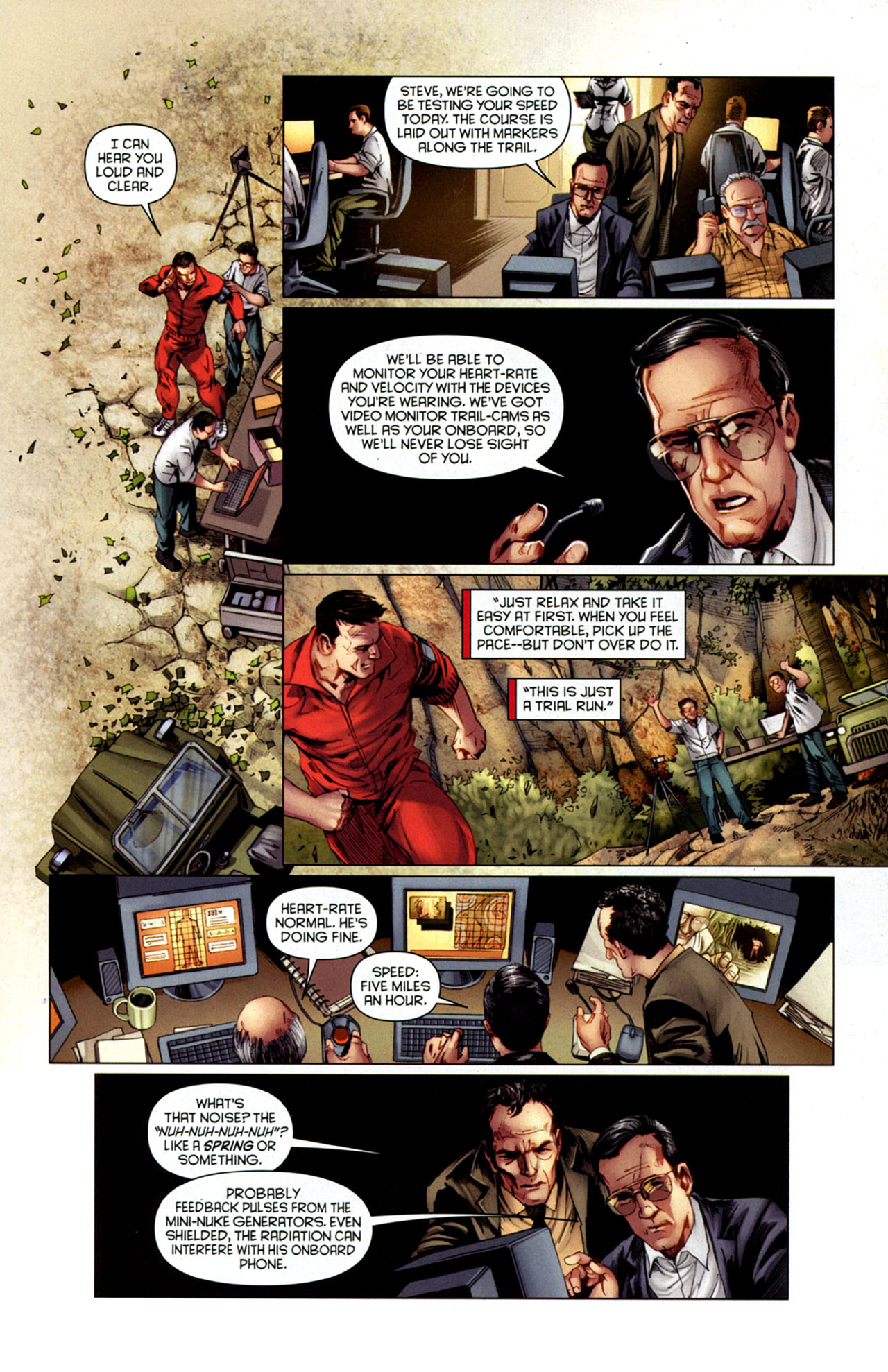 Read online Bionic Man comic -  Issue #4 - 16