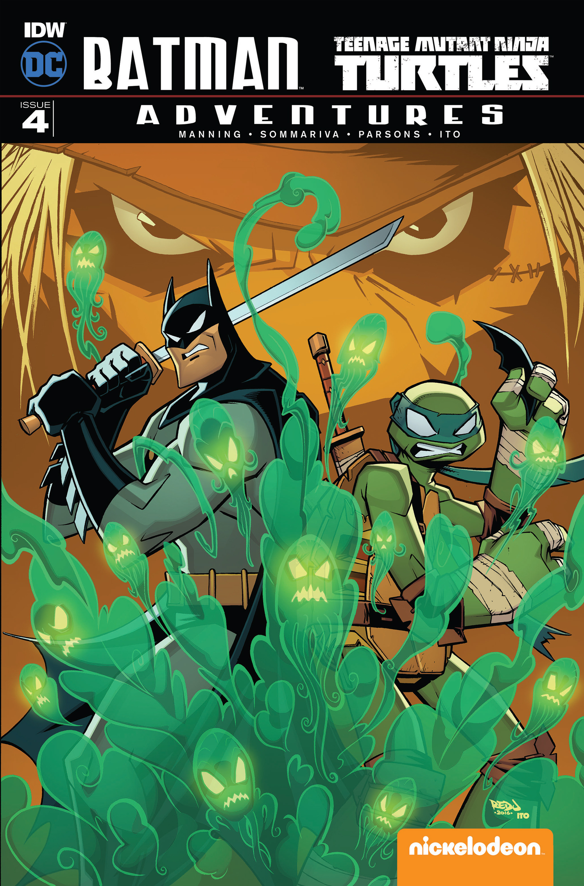 Read online Batman/Teenage Mutant Ninja Turtles Adventure comic -  Issue #4 - 1