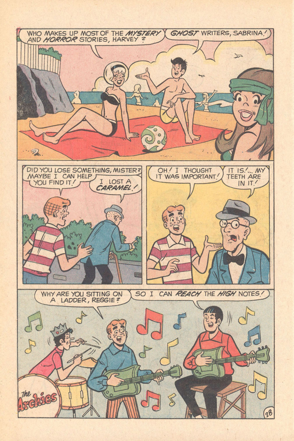Read online Archie's TV Laugh-Out comic -  Issue #4 - 56