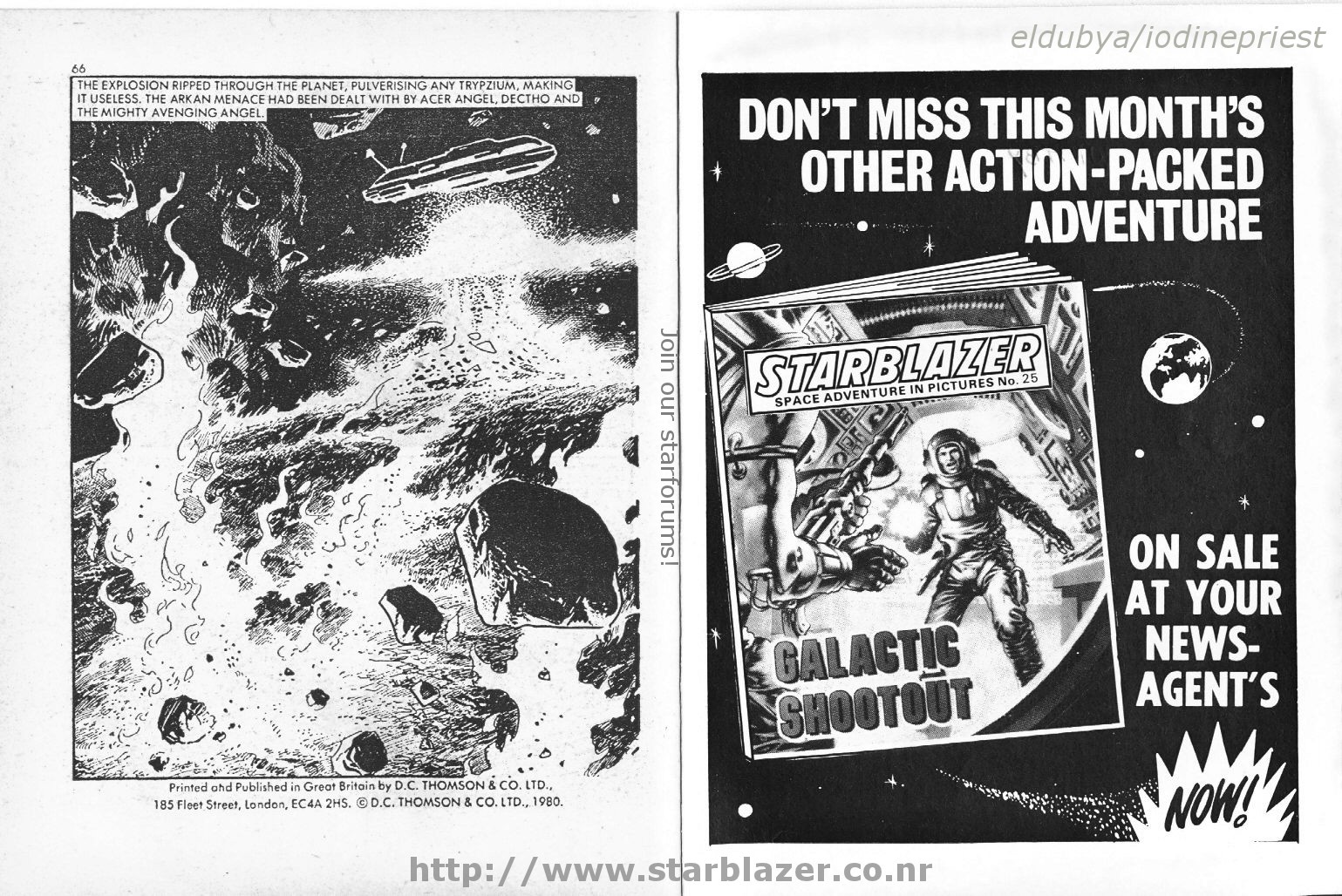 Read online Starblazer comic -  Issue #24 - 35