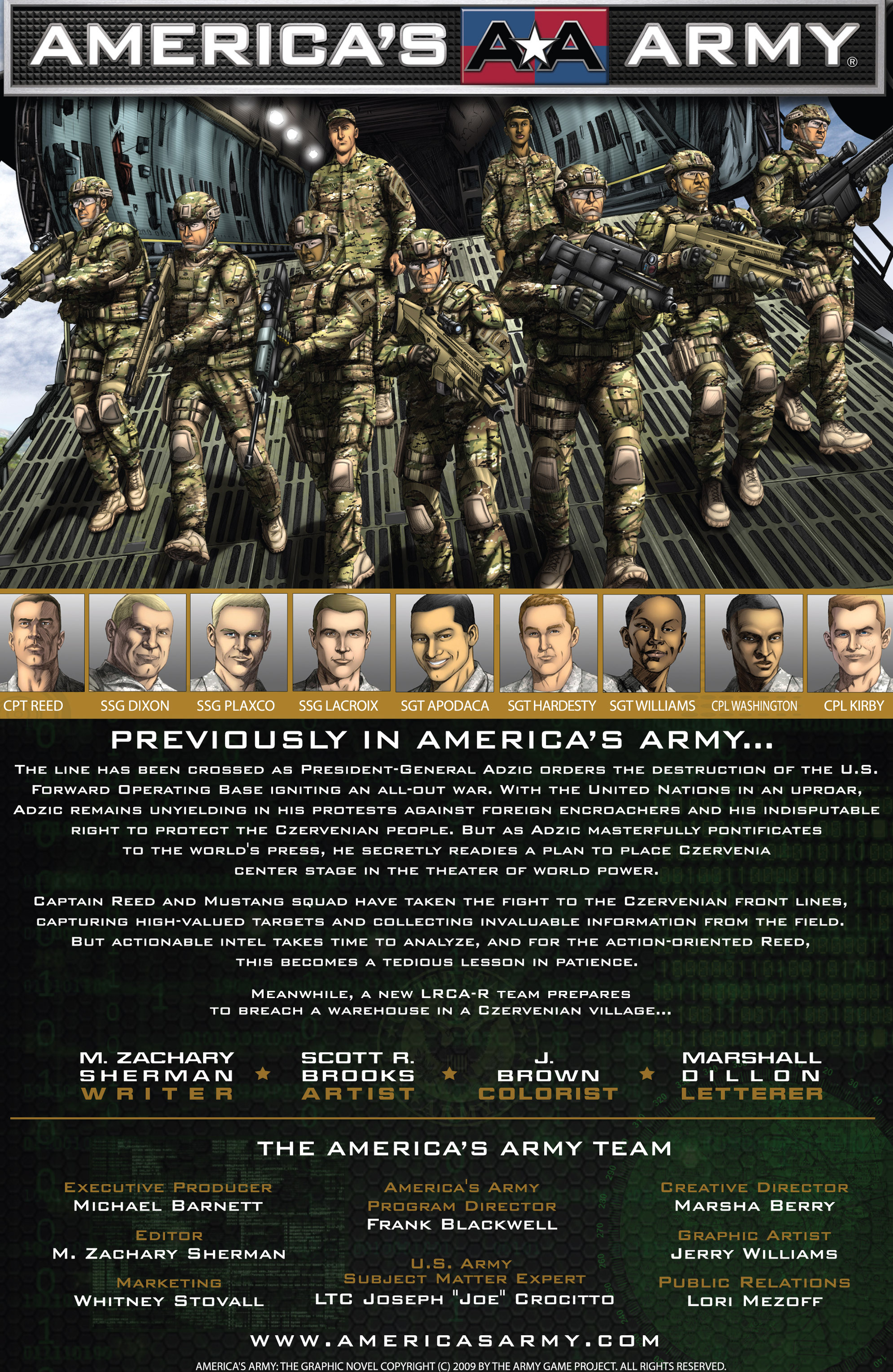 Read online America's Army comic -  Issue #8 - 2