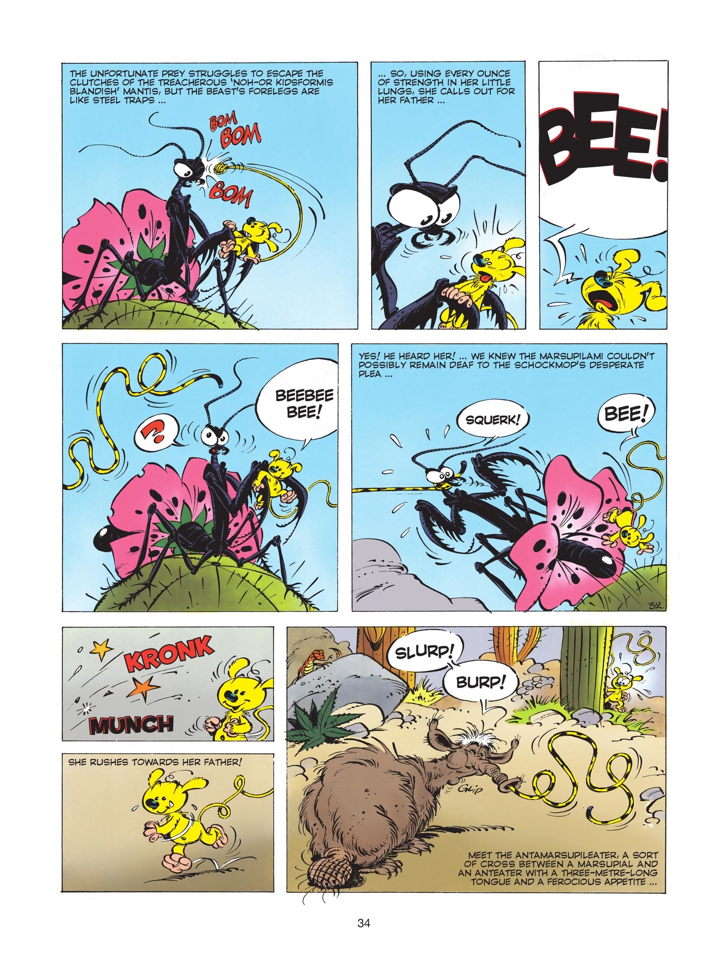 Read online Marsupilami comic -  Issue #4 - 36