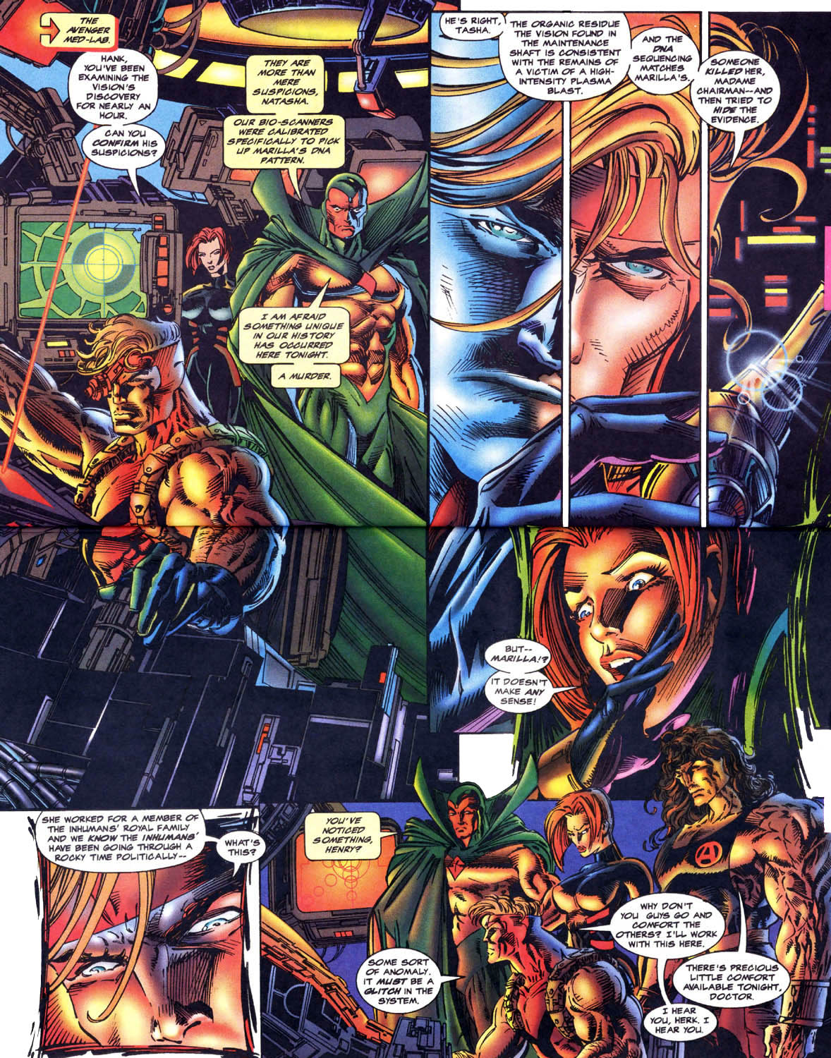 Read online The Avengers (1963) comic -  Issue #391 - 9