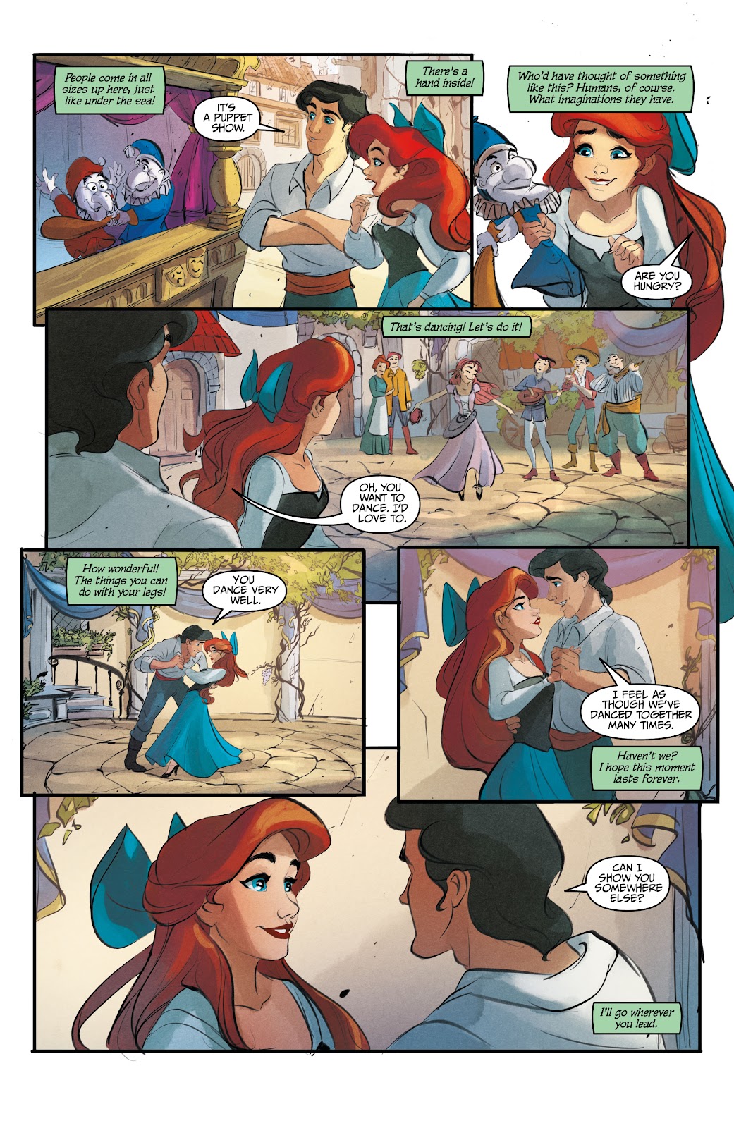 Read Online Disney The Little Mermaid Comic Issue 3