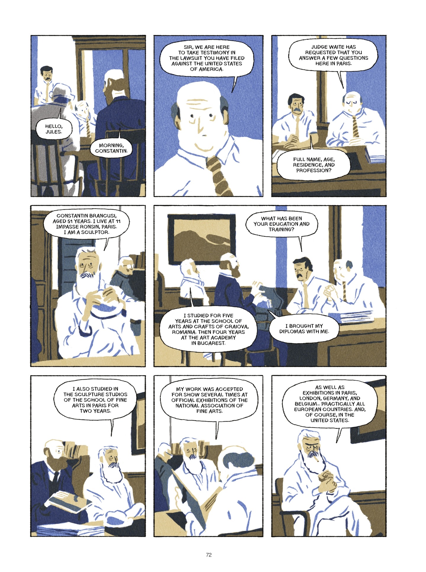 Read online Brancusi v. United States comic -  Issue # TPB - 70