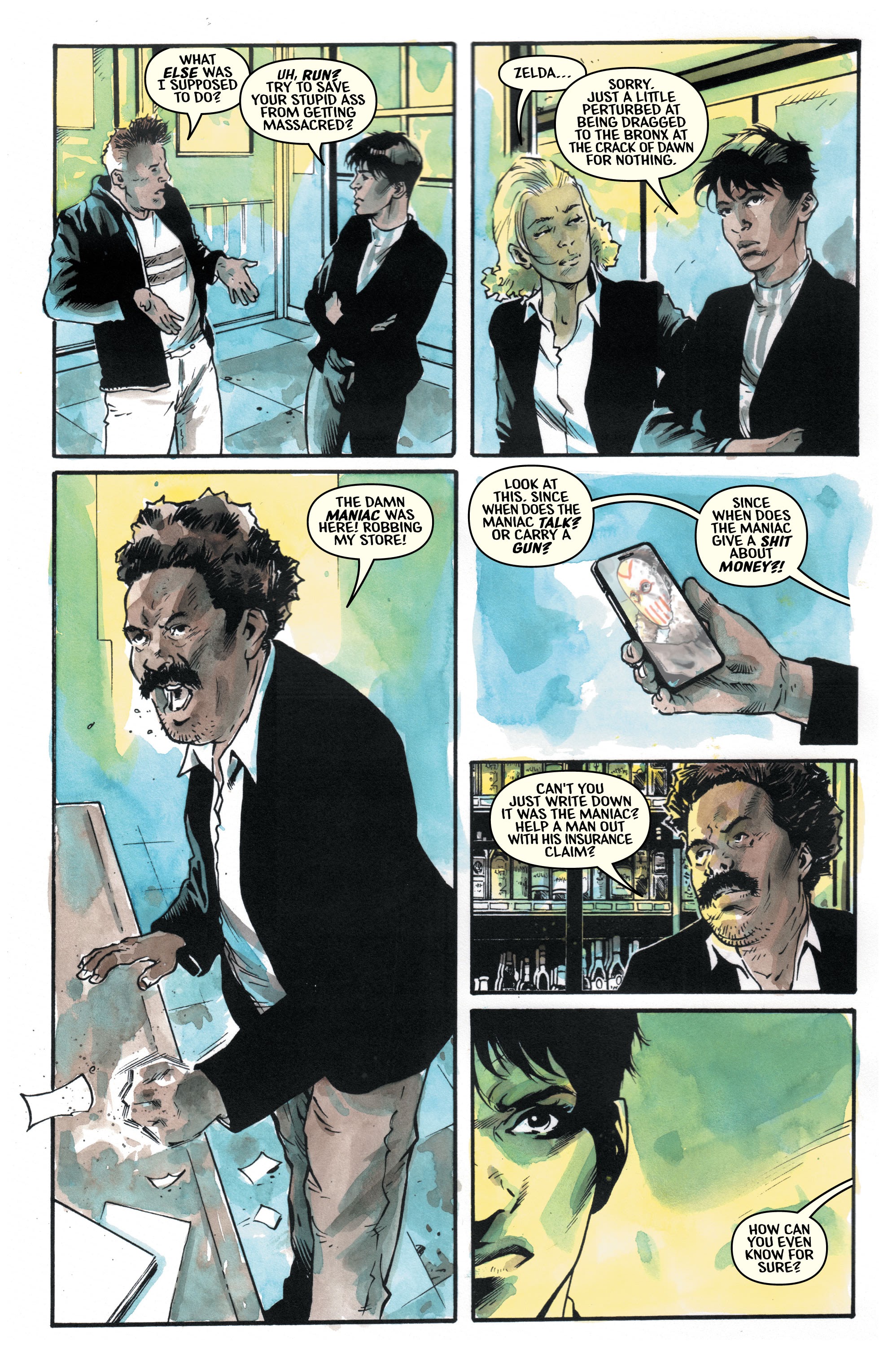 Read online Maniac of New York: The Bronx is Burning comic -  Issue #1 - 5