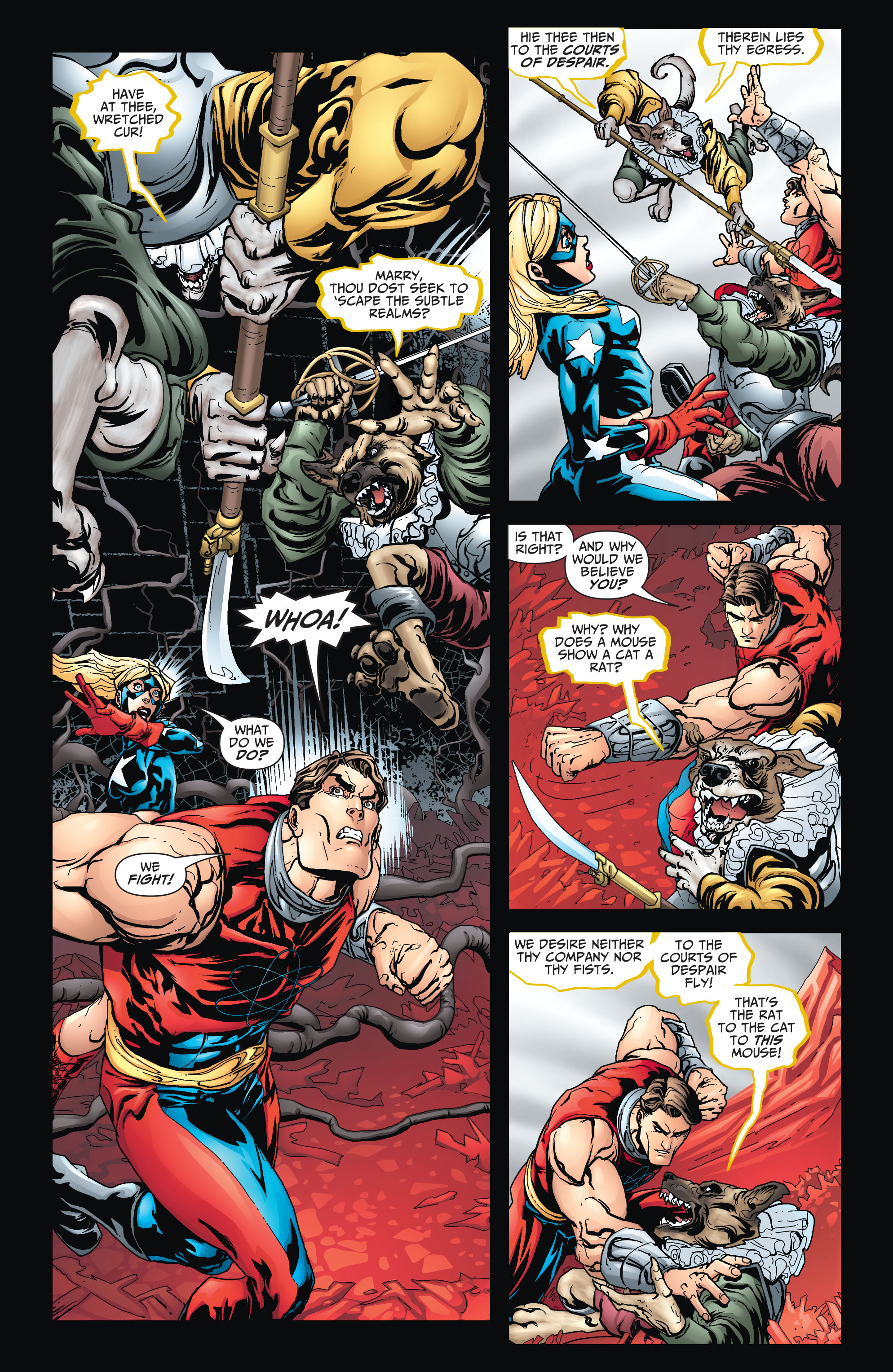 Read online JSA All-Stars (2010) comic -  Issue #5 - 5