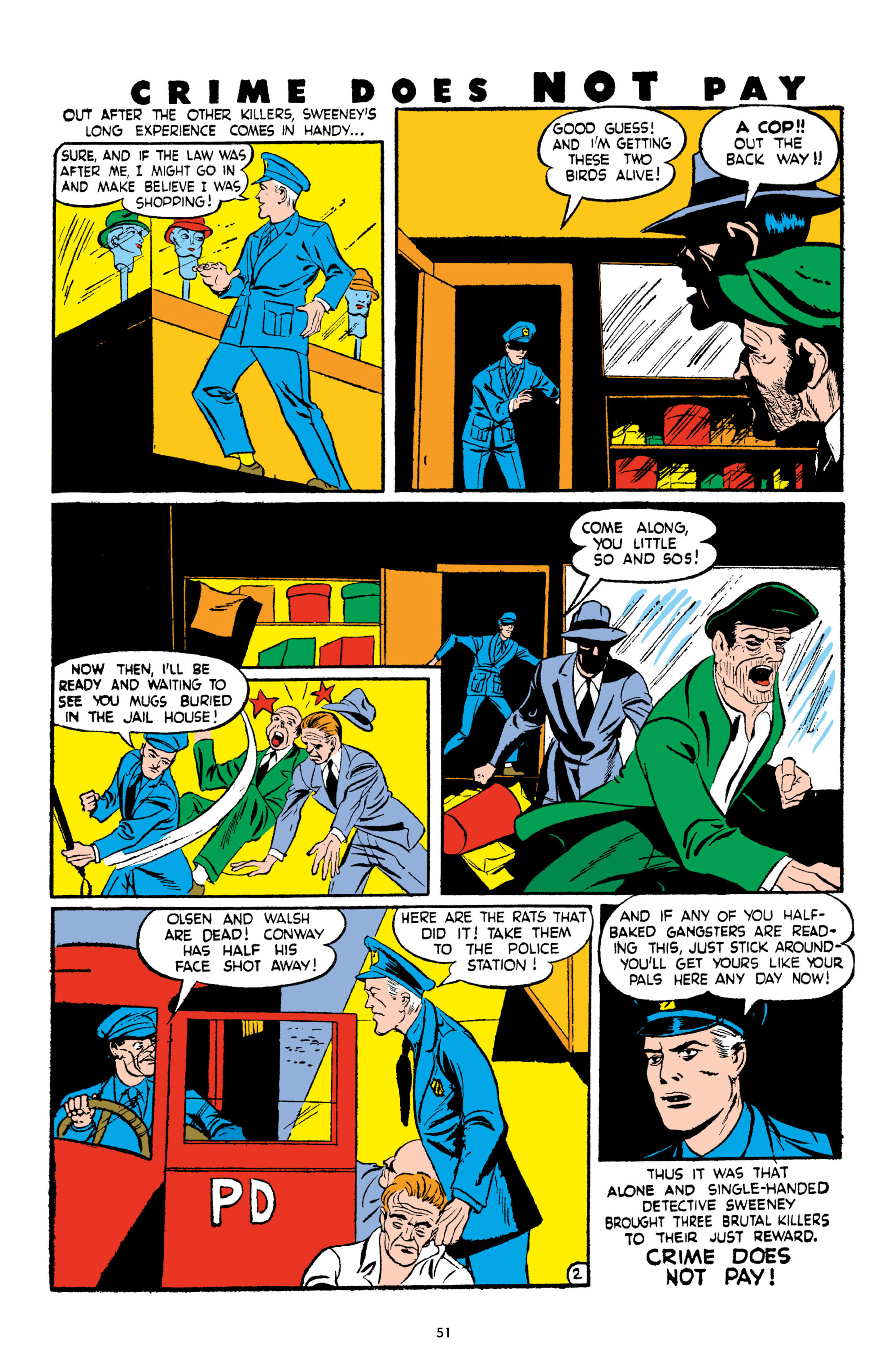 Read online Crime Does Not Pay Archives comic -  Issue # TPB 3 (Part 1) - 51