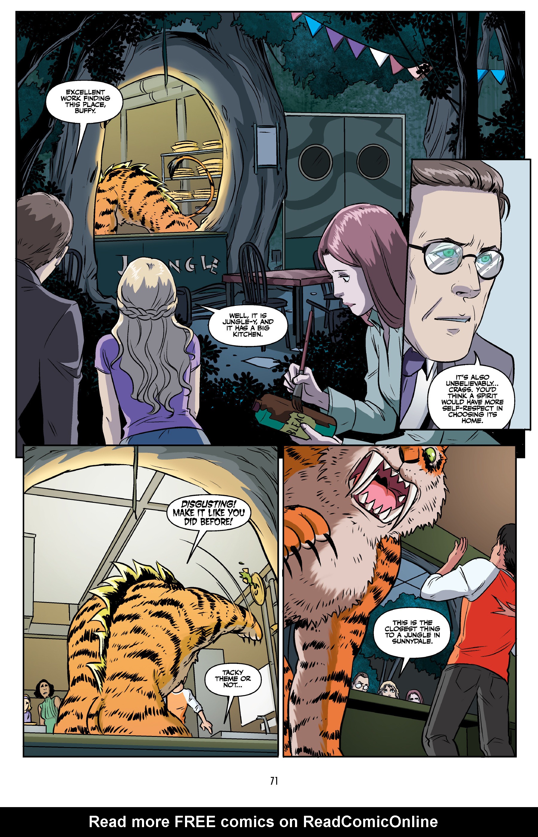 Read online Buffy: The High School Years - Glutton For Punishment comic -  Issue # Full - 71