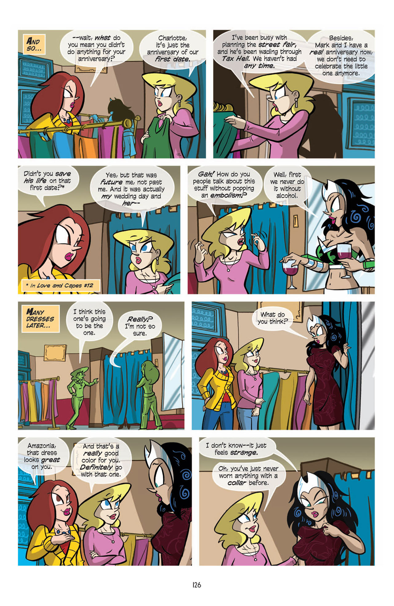 Read online Love and Capes: Ever After comic -  Issue #4 - 17