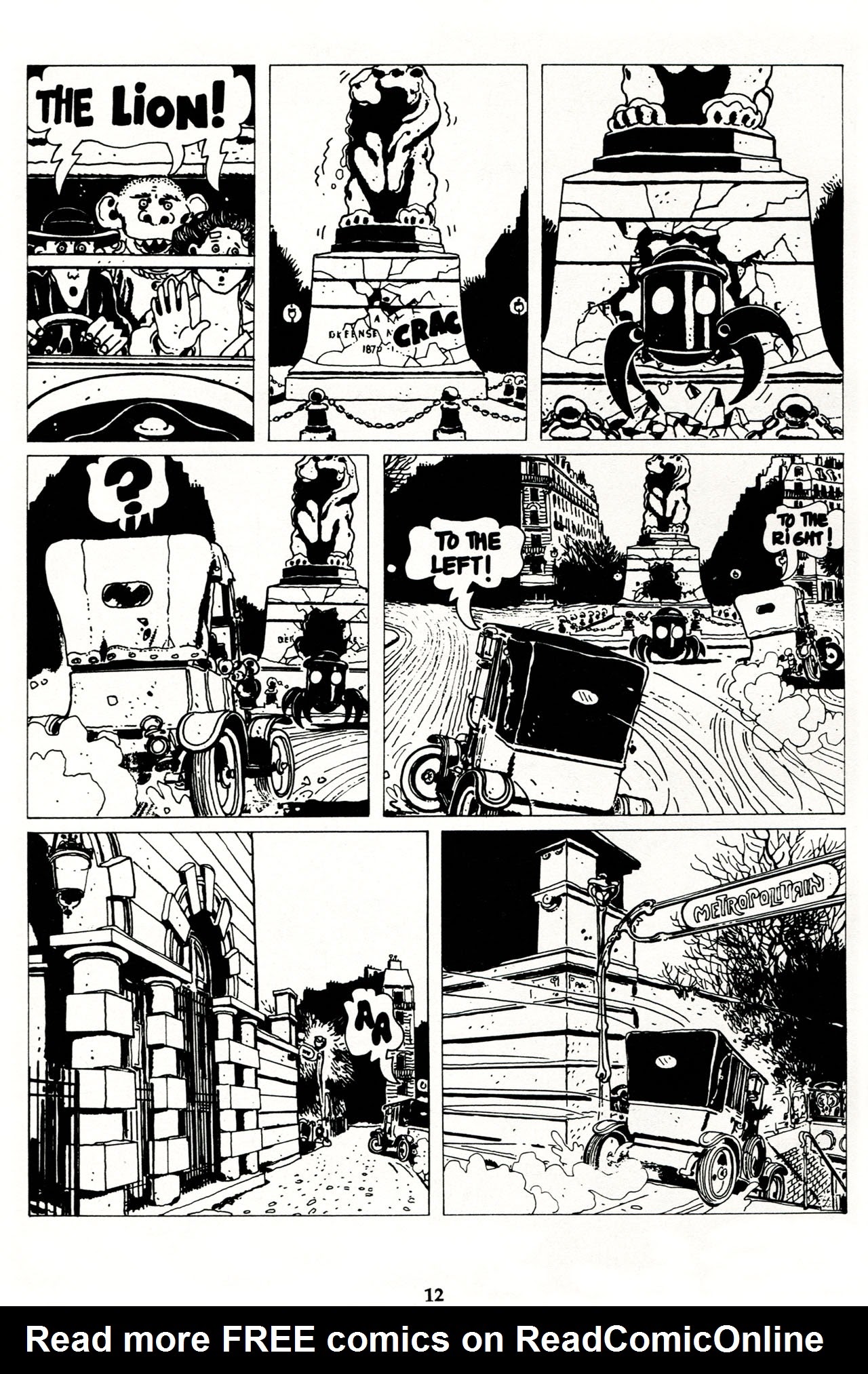 Read online The Extraordinary Adventures of Adele Blanc-Sec comic -  Issue #3 - 41