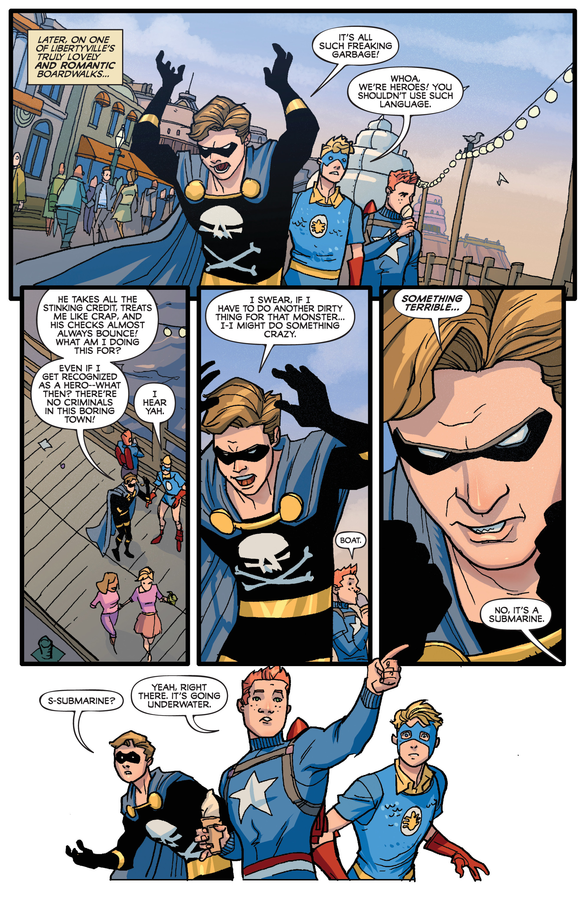 Read online Project Superpowers: Hero Killers comic -  Issue #1 - 16