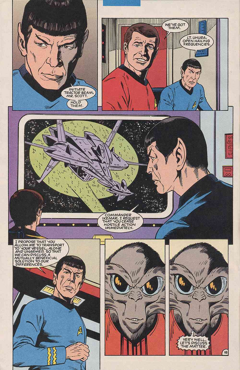 Read online Star Trek (1989) comic -  Issue #62 - 19