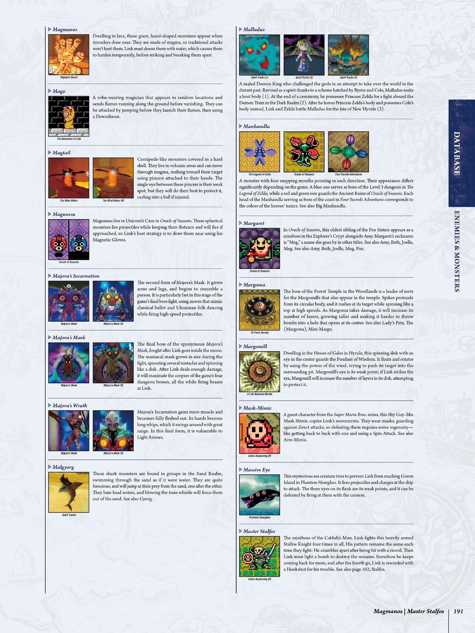 Read online The Legend of Zelda Encyclopedia comic -  Issue # TPB (Part 2) - 95