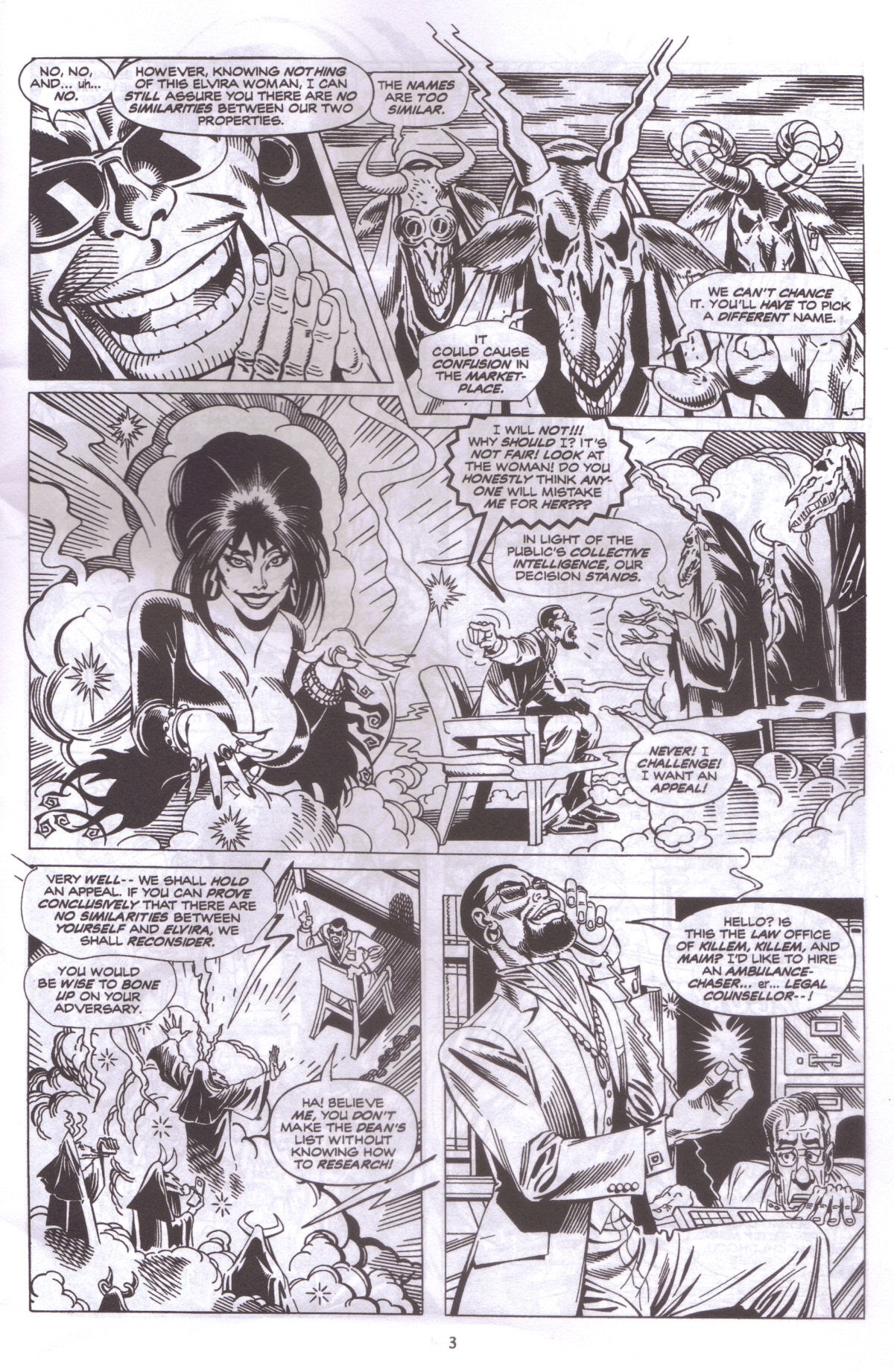 Read online Elvira, Mistress of the Dark comic -  Issue #165 - 5